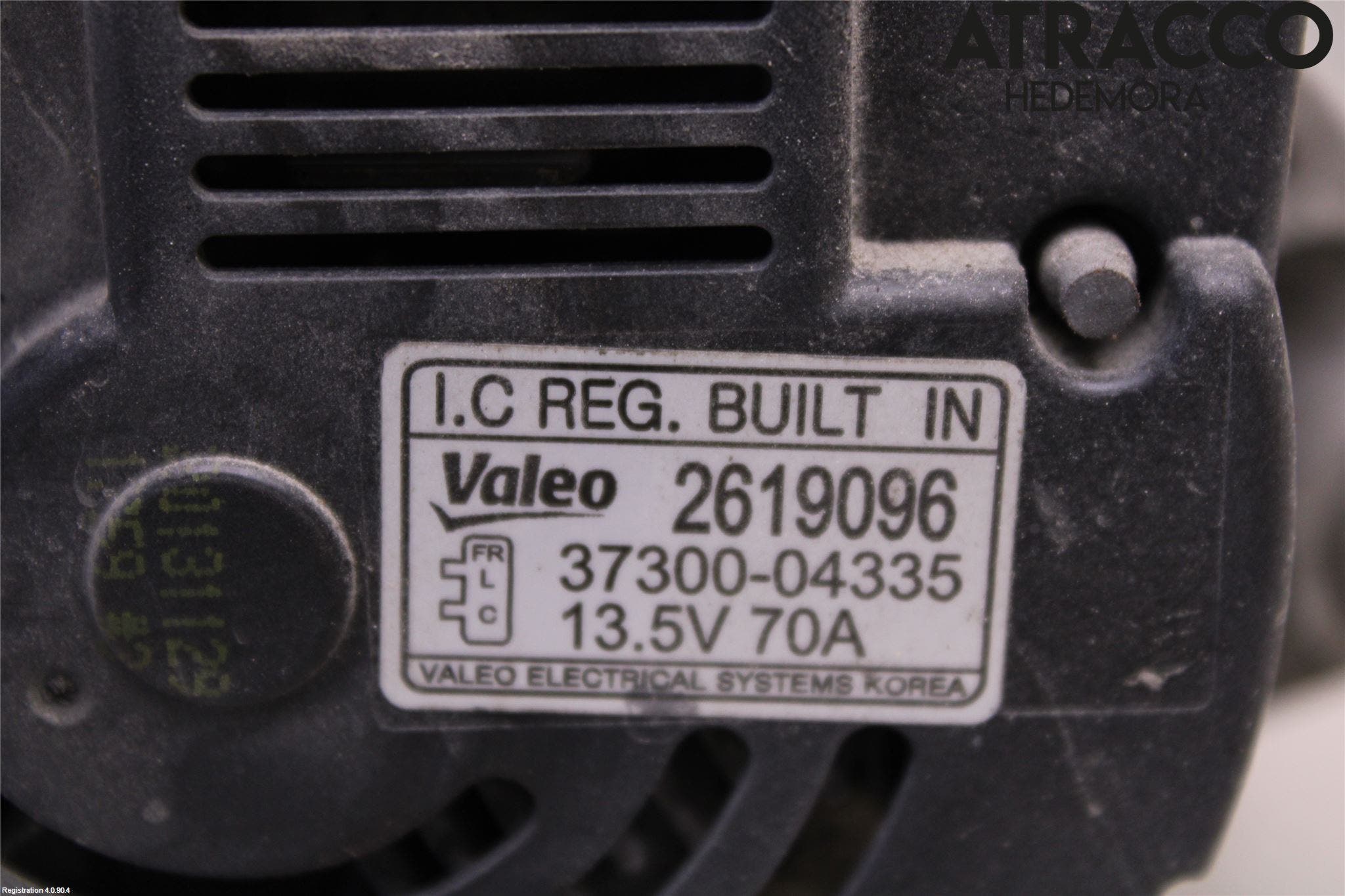 Kia PICANTO 12-17 Generator