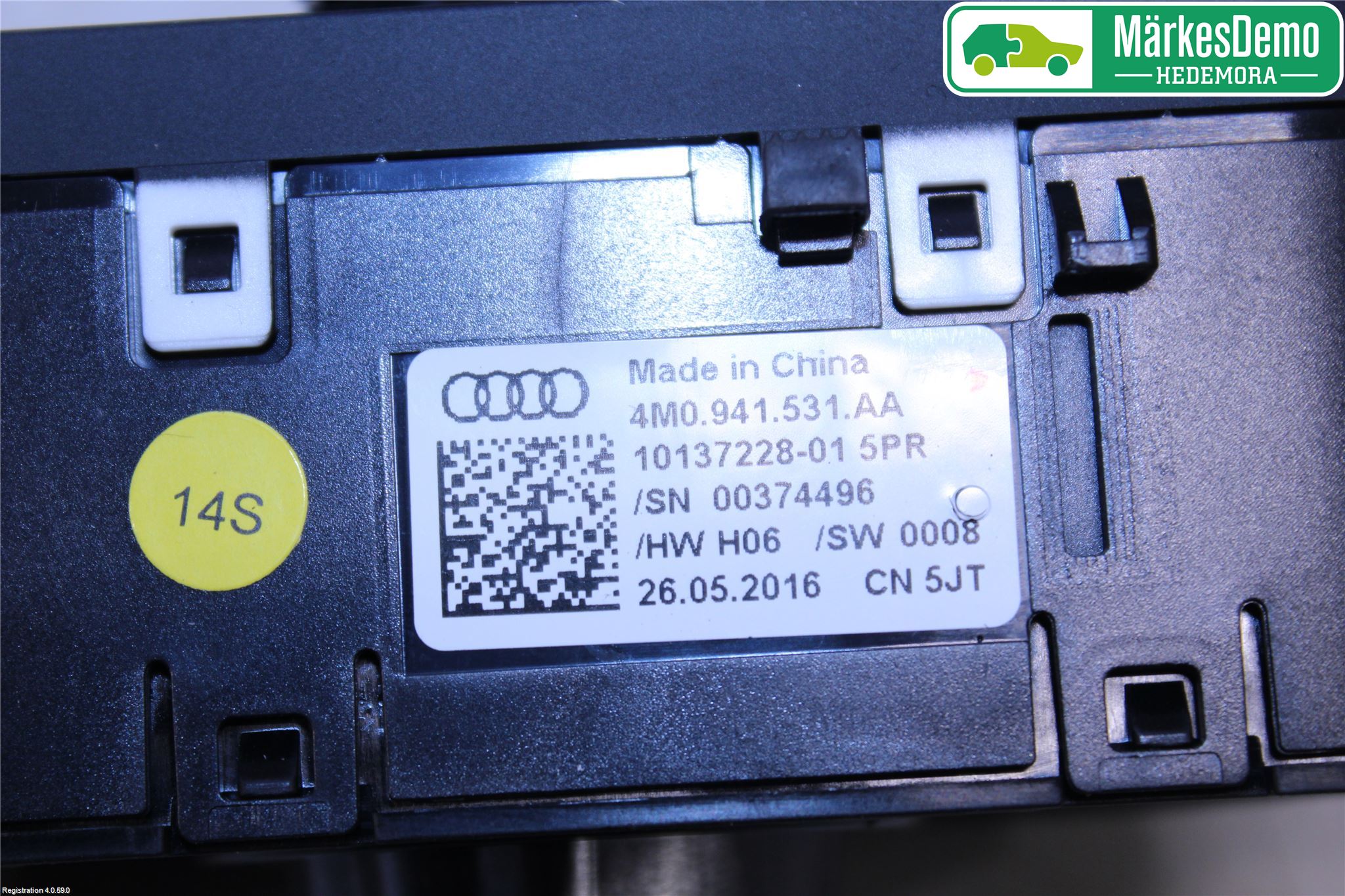 Audi A4/S4 B9 16-19 Strömställare Ljus