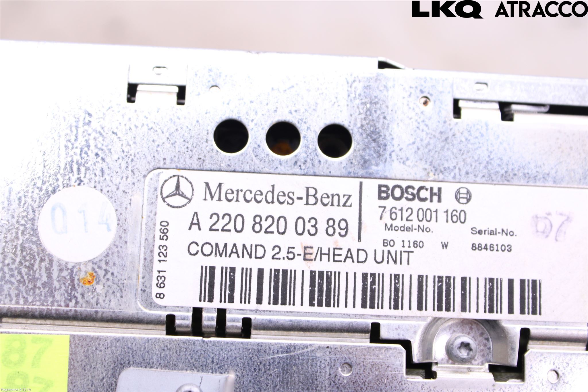 Mercedes-Benz MB S-KLASS (W220)  99-05 Cd Radio - Multimediapanel