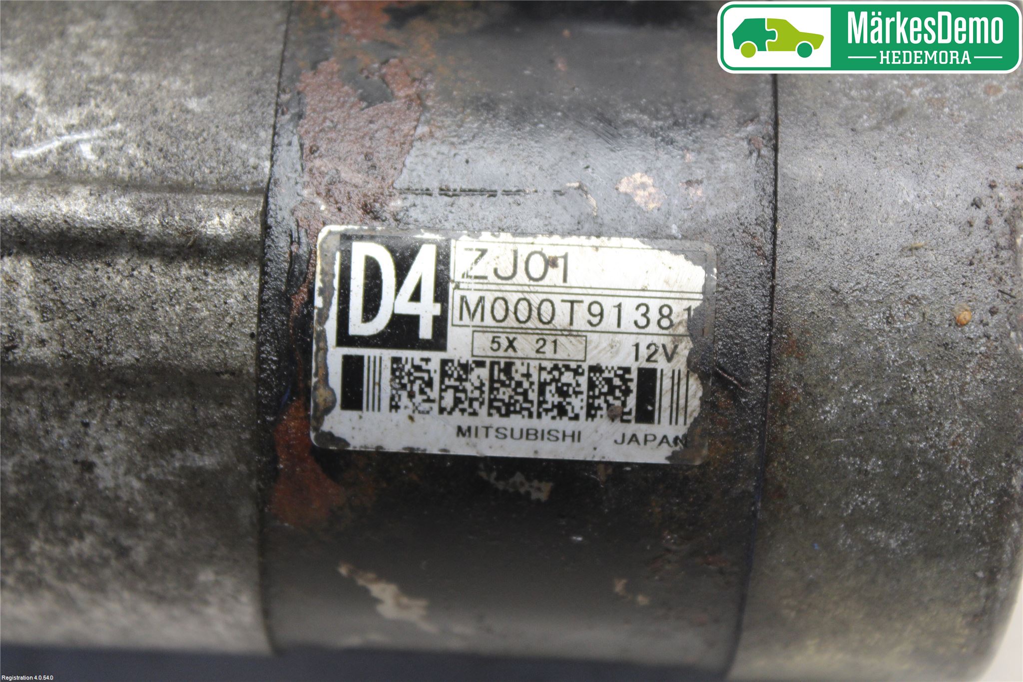 Mazda 3 I 03-06 Startmotor