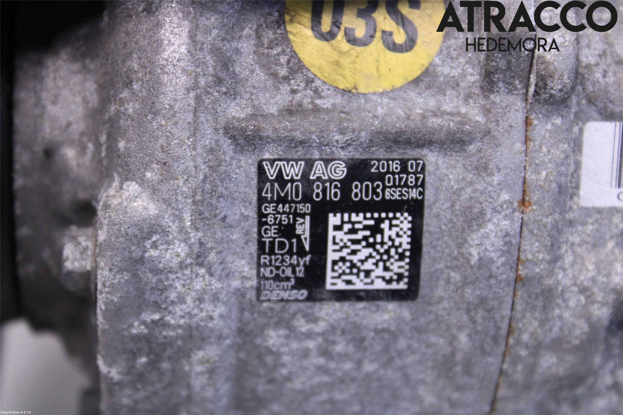 Audi A4/S4 B9 16-19 Ac Kompressor