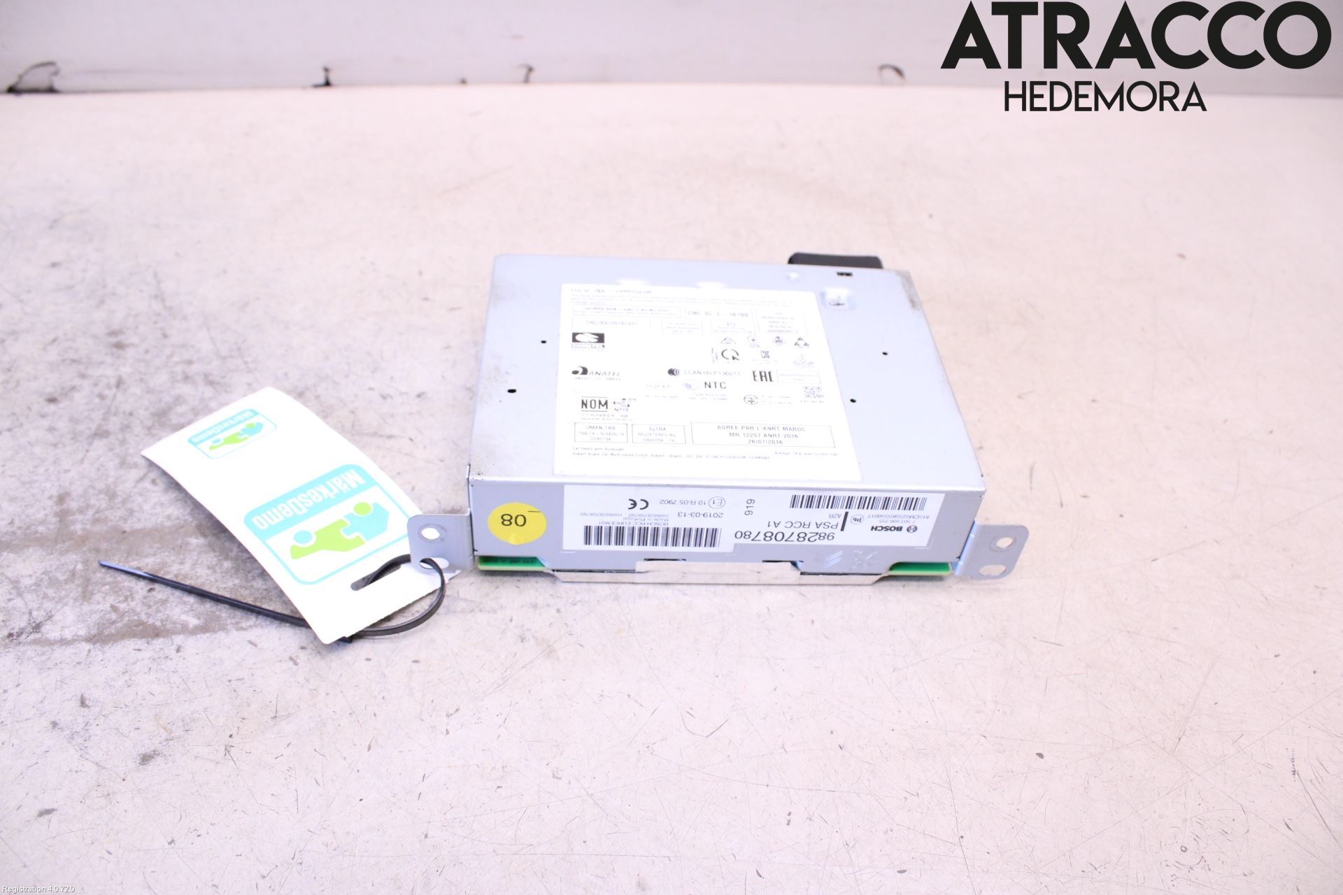 Peugeot 5008 17-24 Radio-Stereo Förstärkare