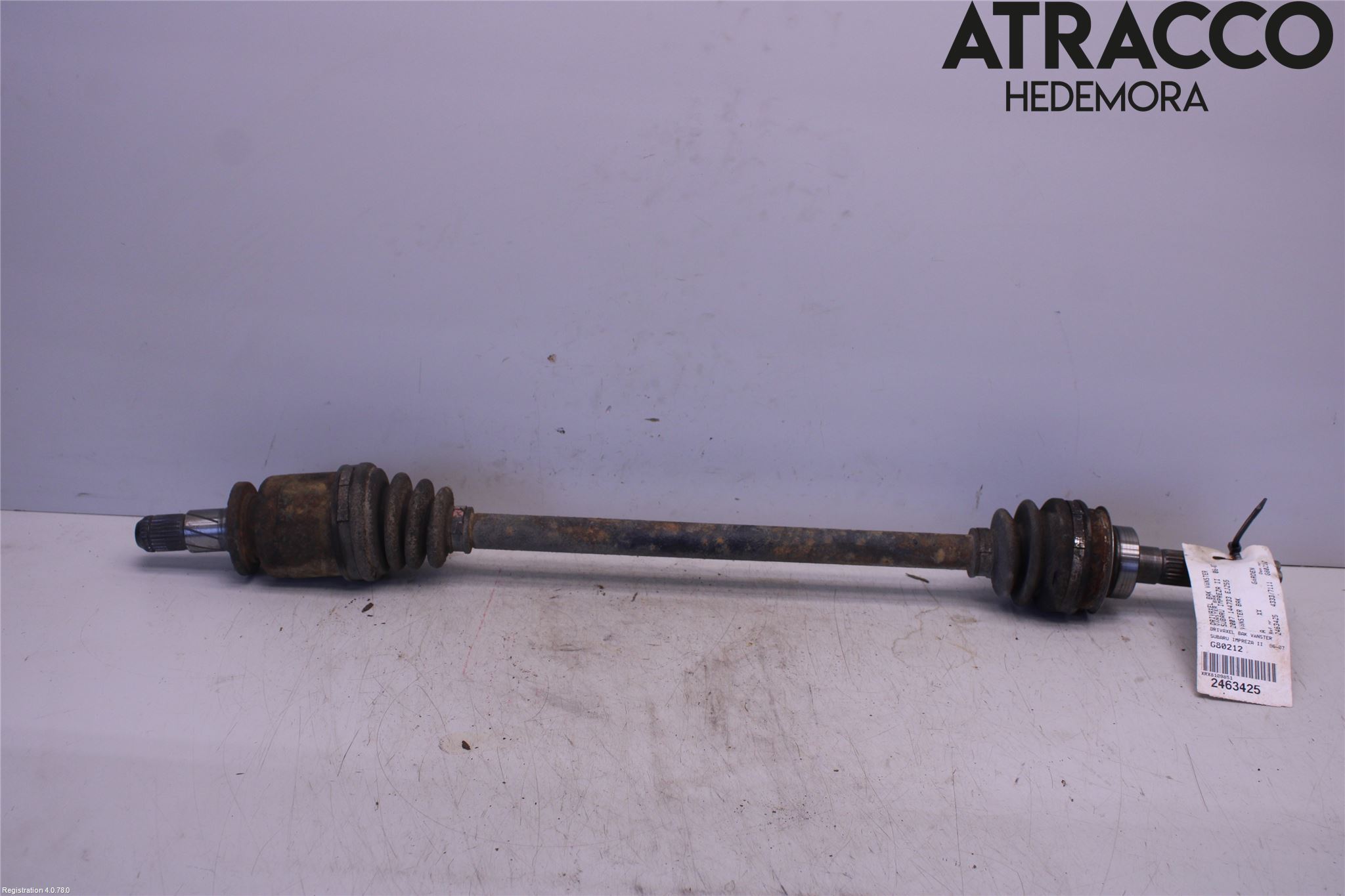 Subaru IMPREZA II  06-07 Drivaxel Bak Vänster