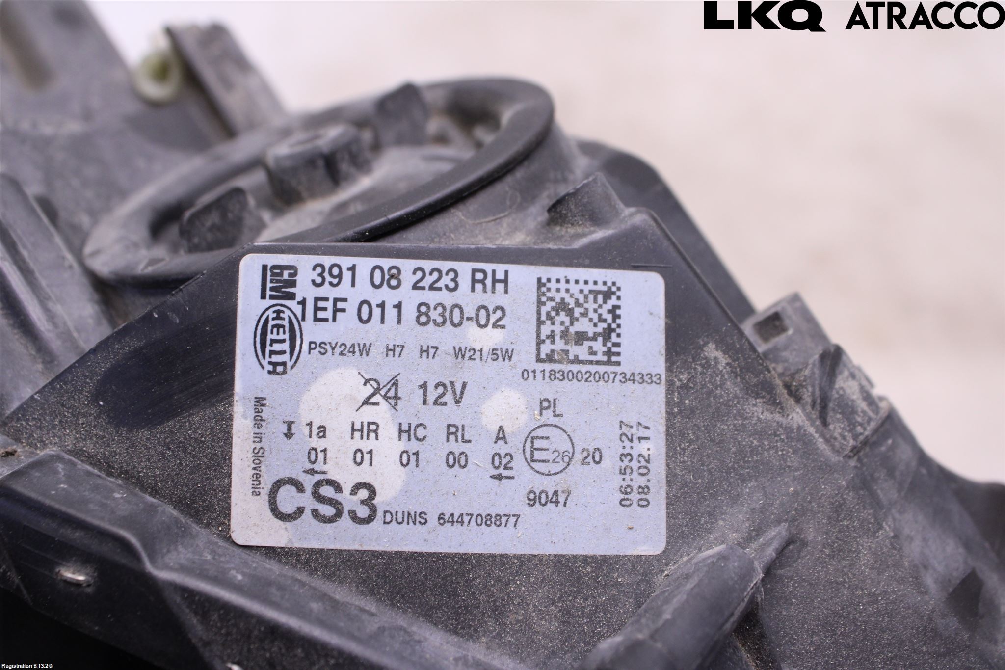 Opel CORSA E 15-19 Strålkastare Höger