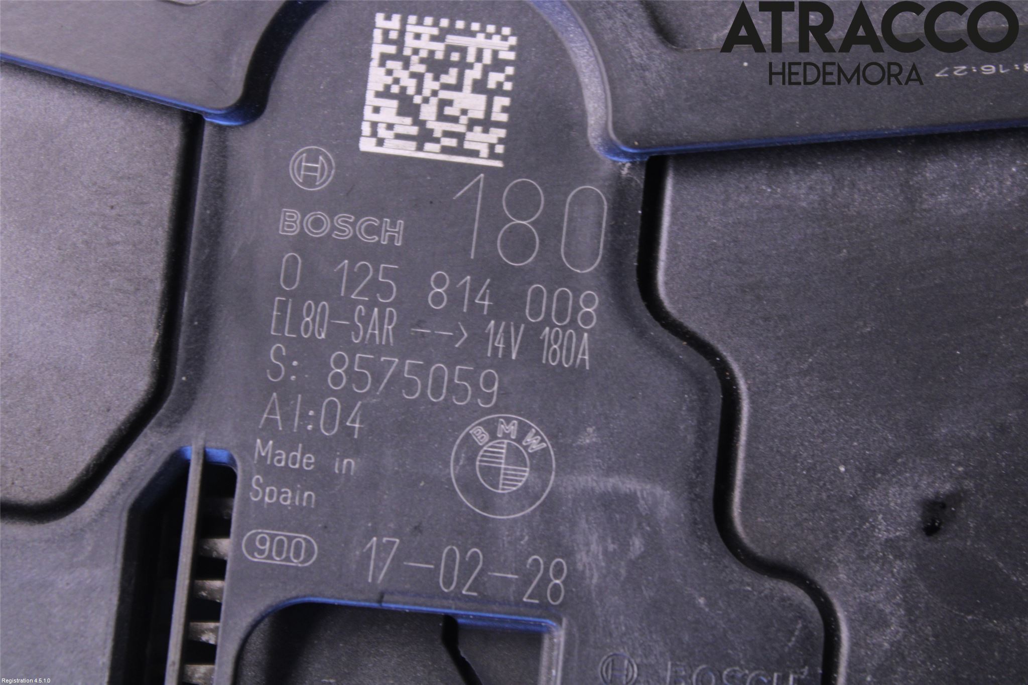 BMW 5 G30/G31/F90 17-23 Generator