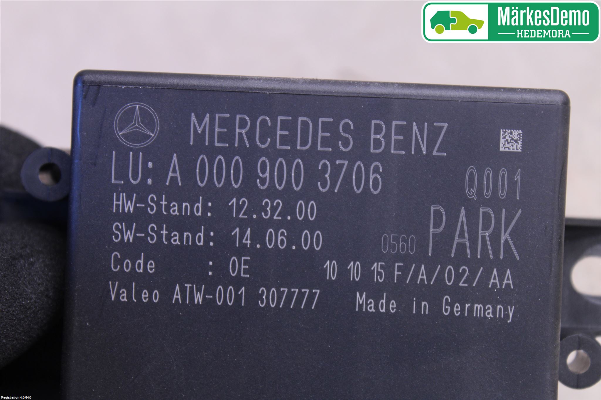 Mercedes-Benz MB E-KLASS (W212) 09-16 Styrenhet Parkeringshjälp