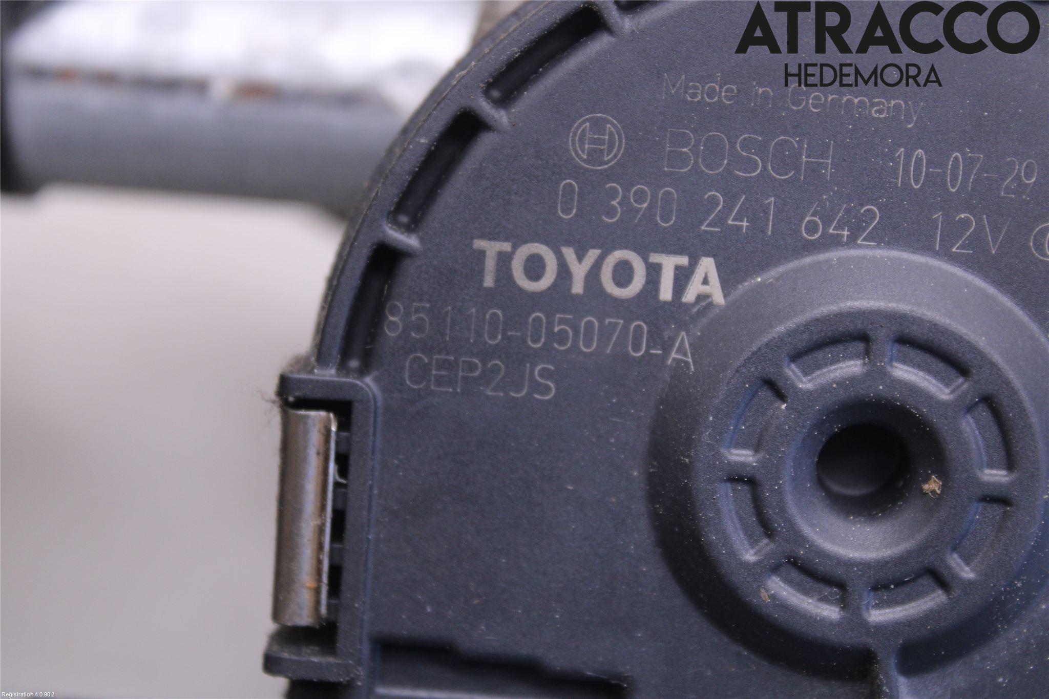 Toyota AVENSIS 09-15 Torkarmotor Vindruta