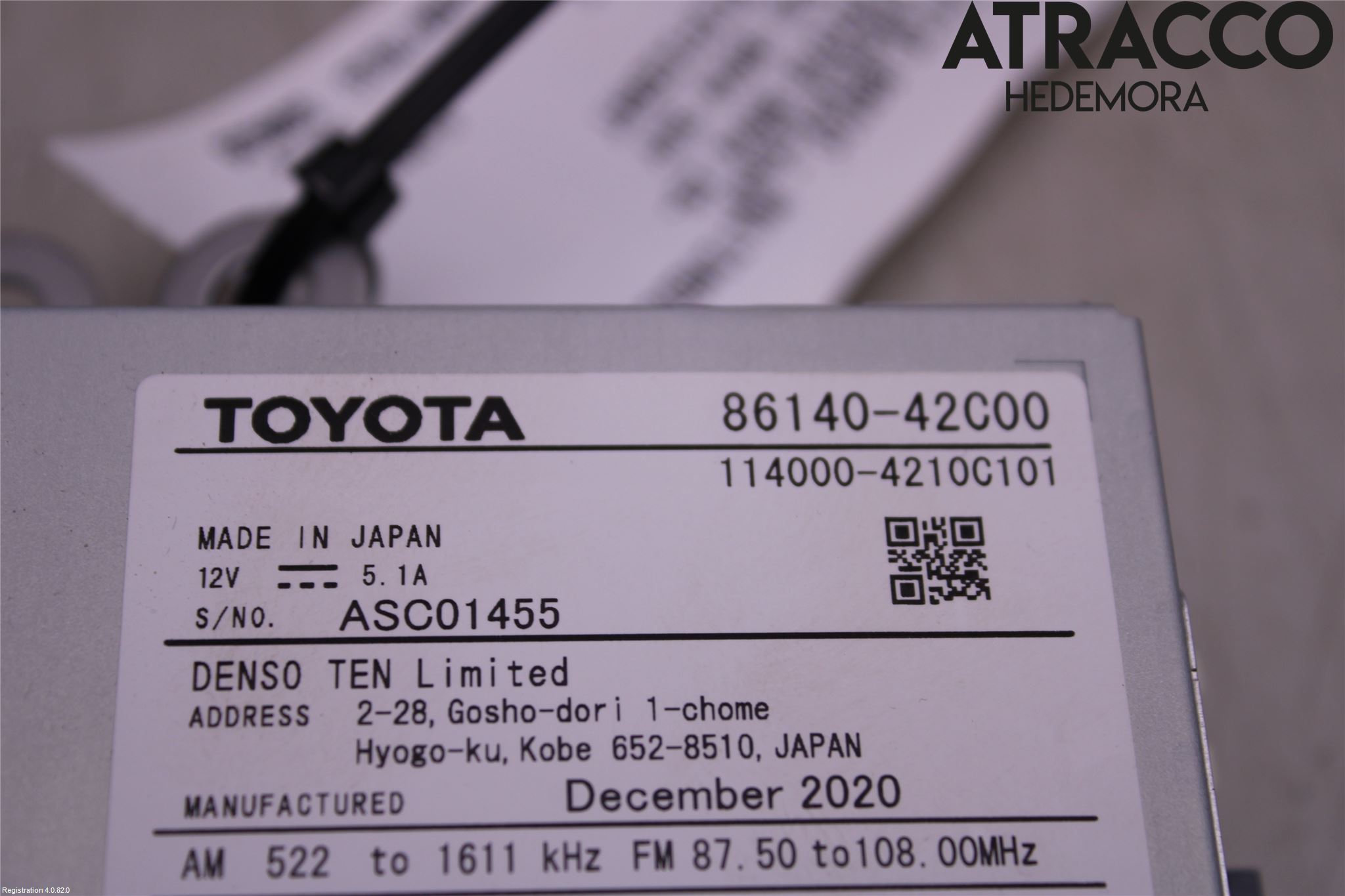Toyota RAV4 19- Cd Radio - Multimediapanel
