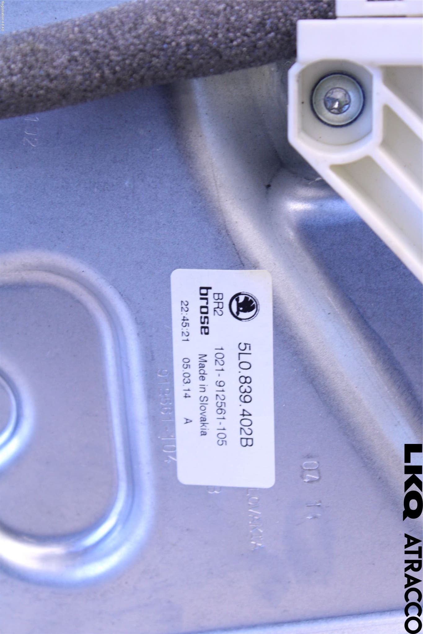 Skoda YETI Fönsterhiss El Kompl