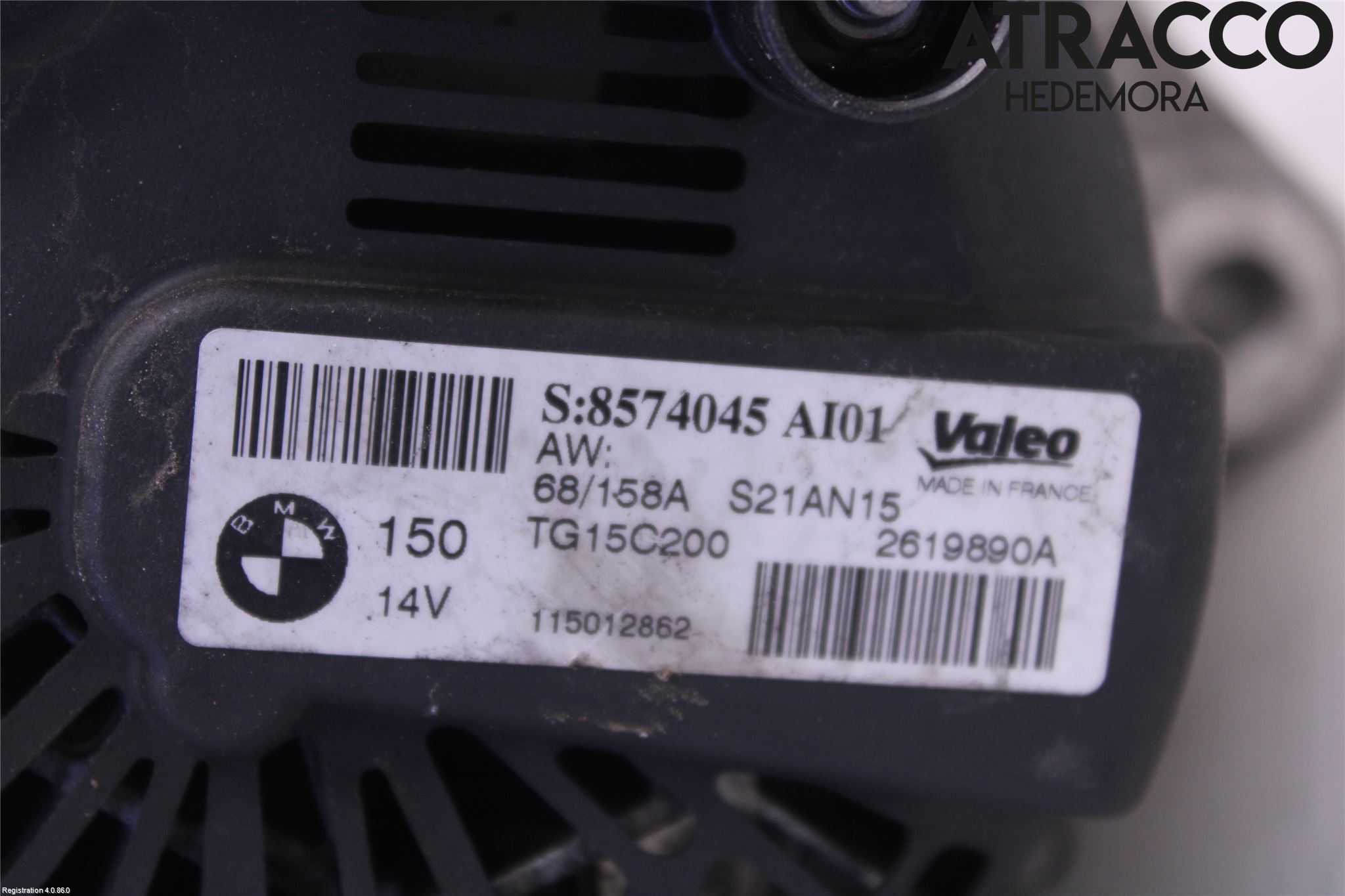 Toyota AURIS 13-19 Generator