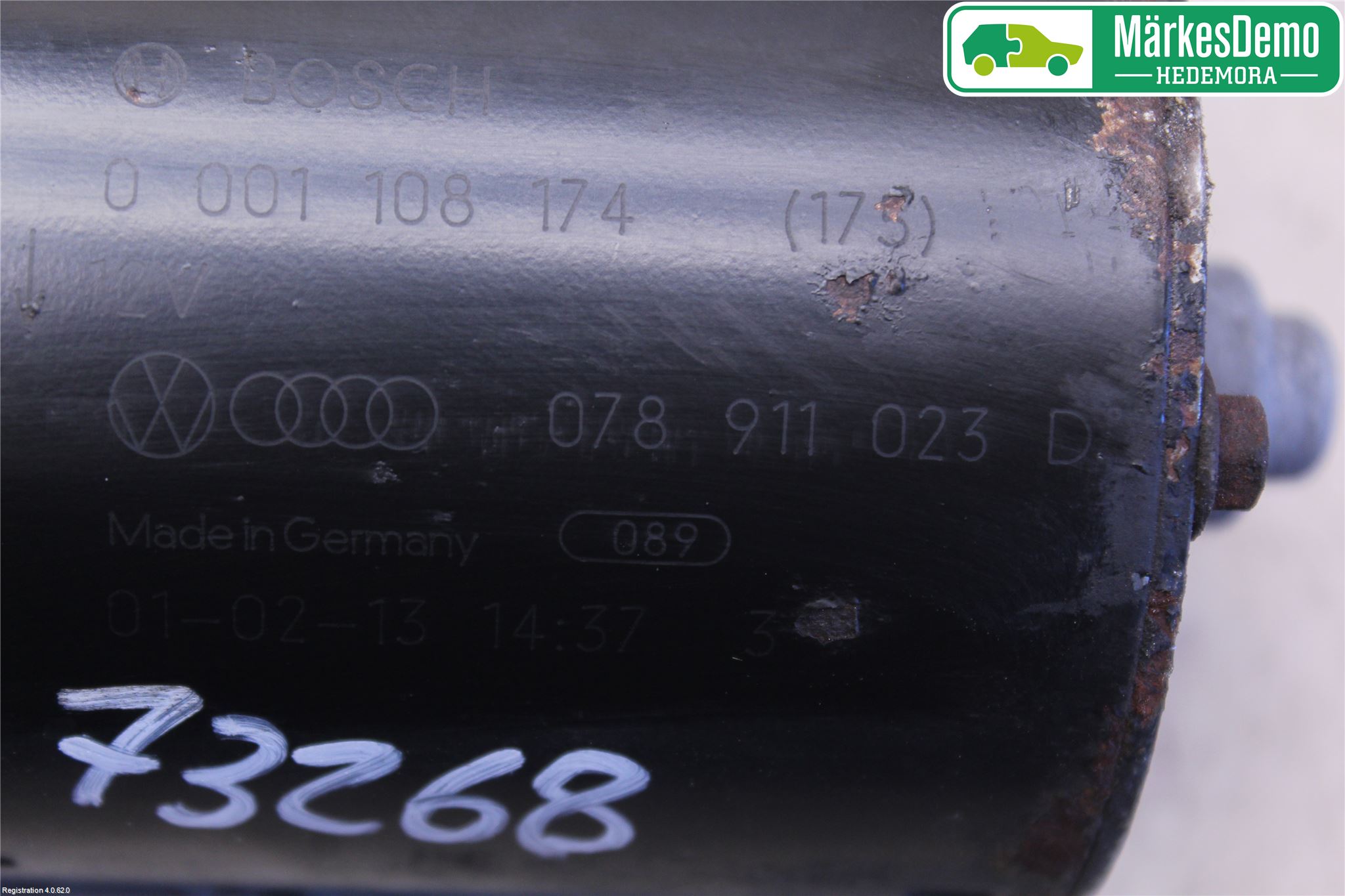 Audi A4/S4 01-05 Startmotor