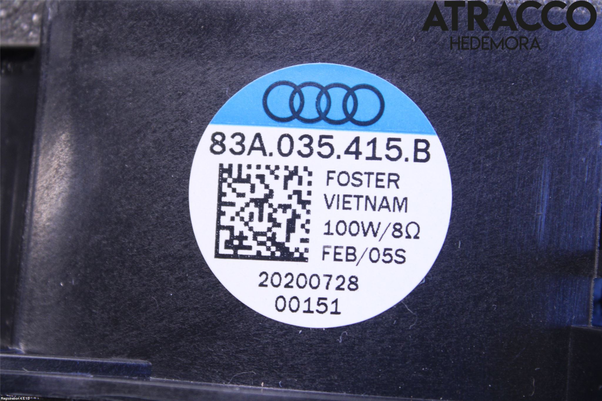 Audi Q3 F3 19- Högtalare