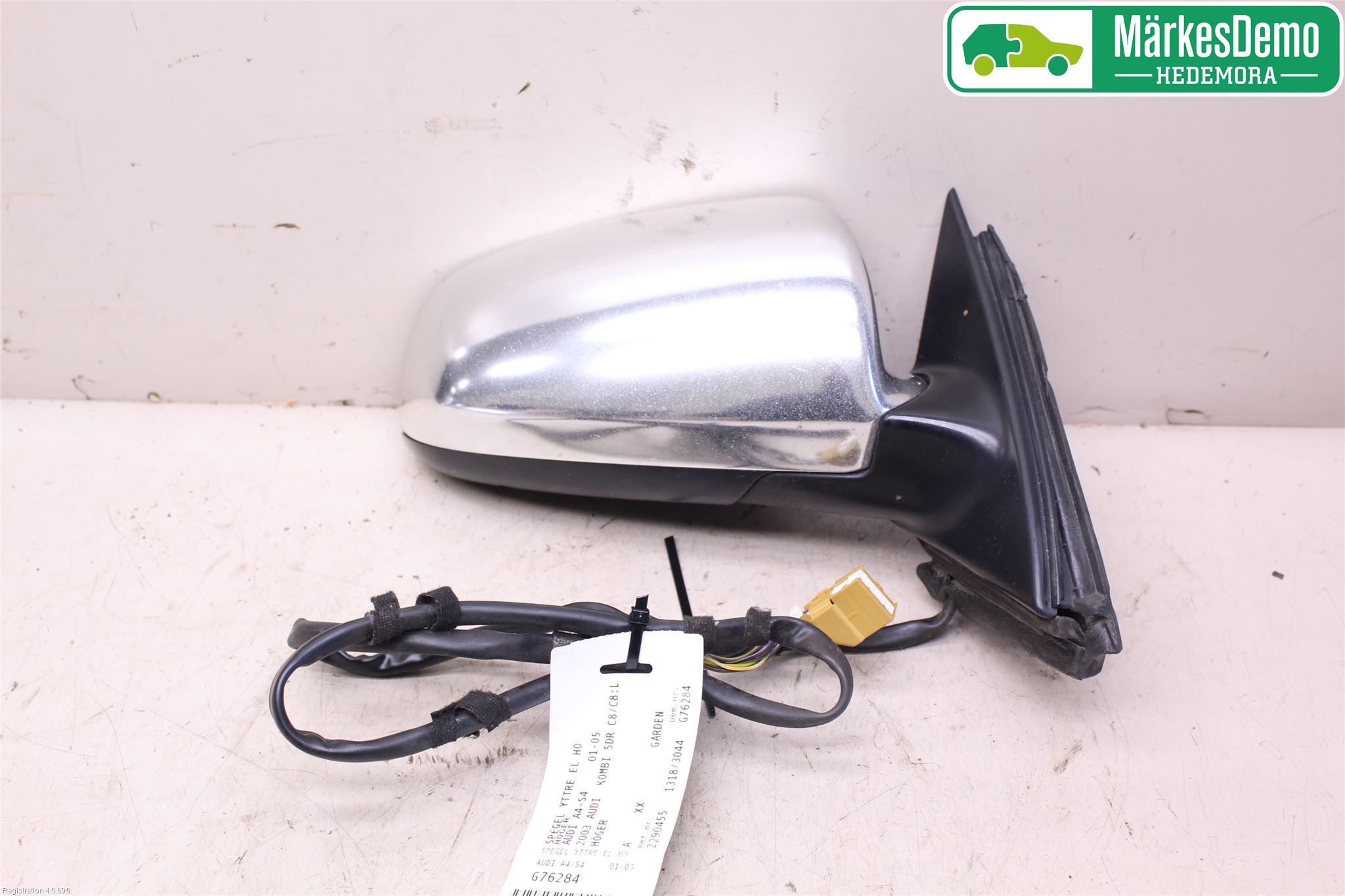 Audi A4/S4 01-05 Spegel Yttre El Hö