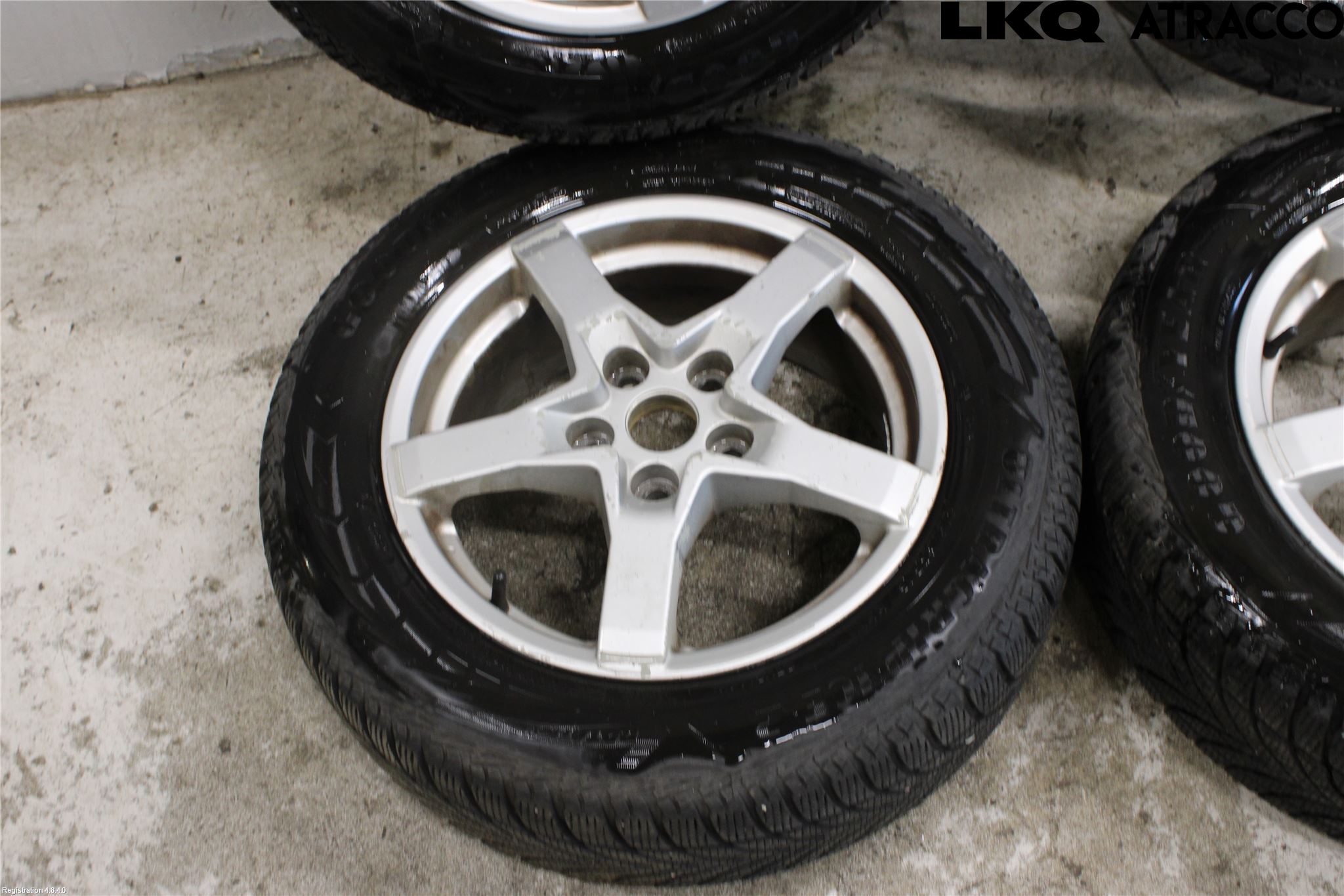 Toyota COROLLA VERSO 04-07 Vinterdäck Alumfälg 4St