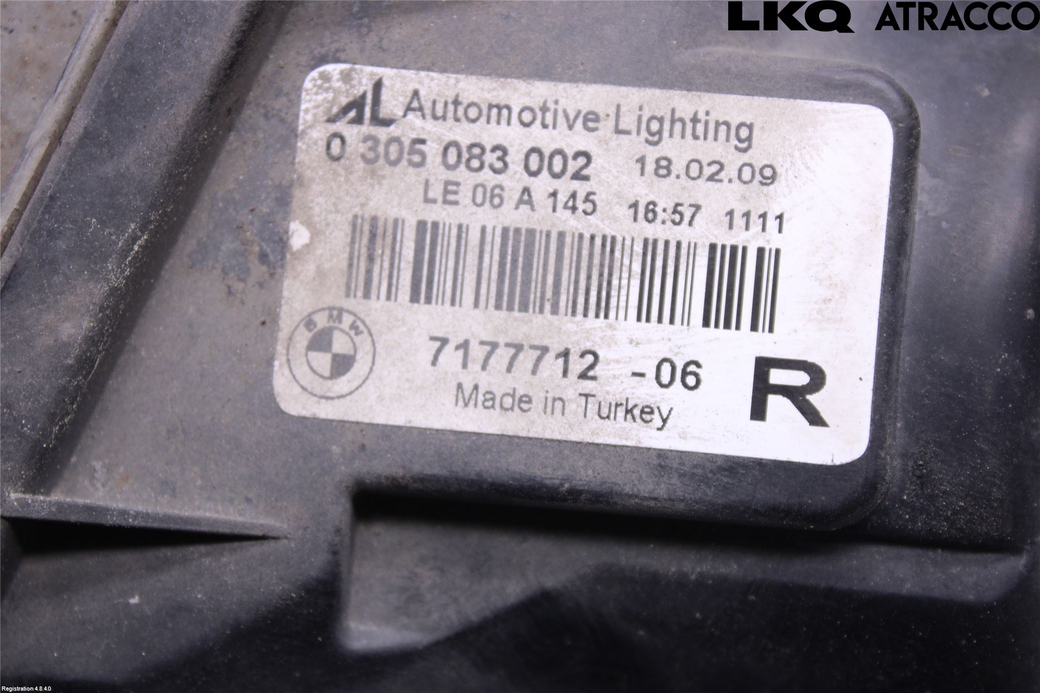 BMW 5 E60/61 Sed/Tou 02-10 Dimljus-Varselljus Fram