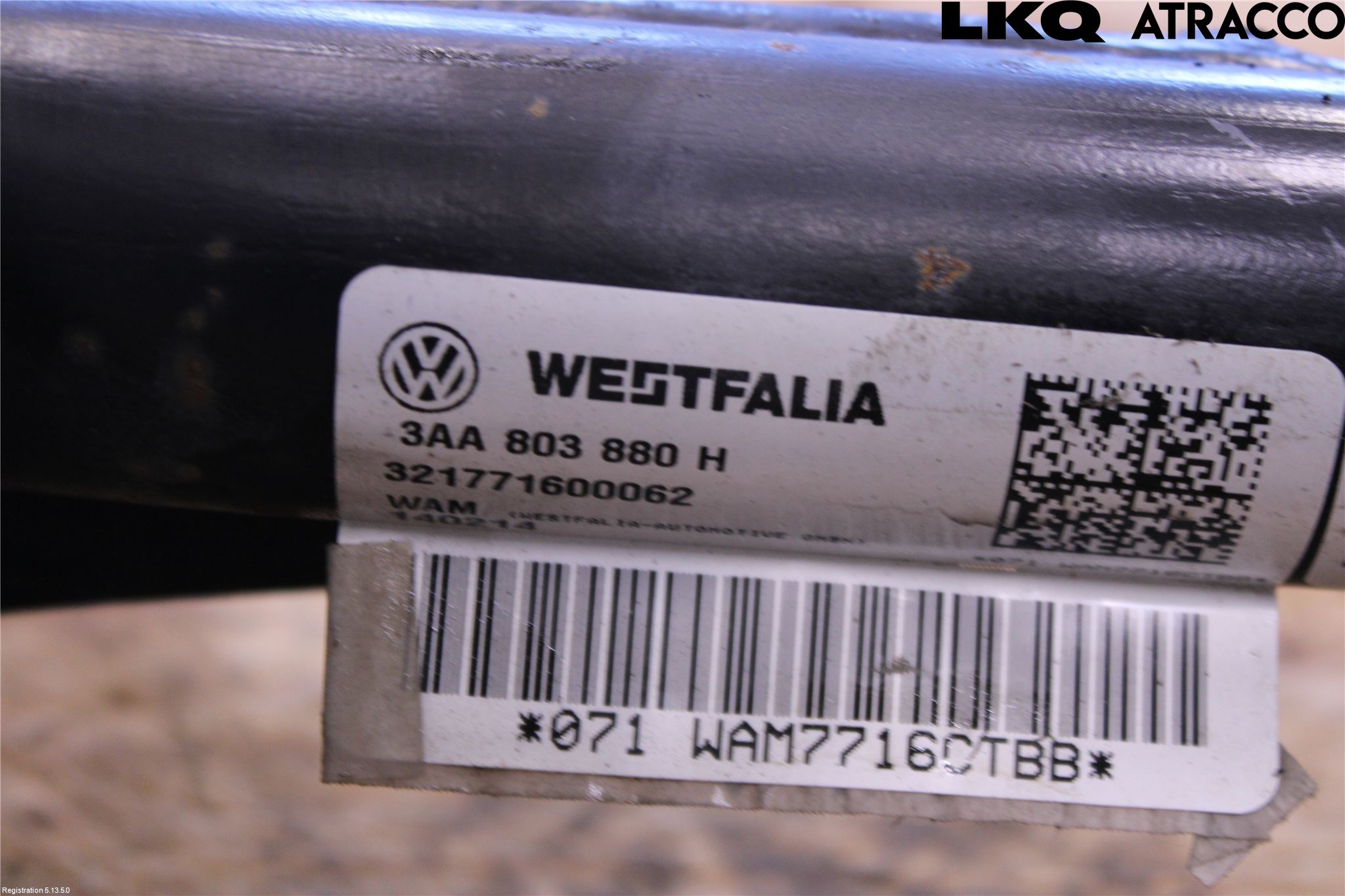 Volkswagen VW PASSAT 11-14 Dragkrok