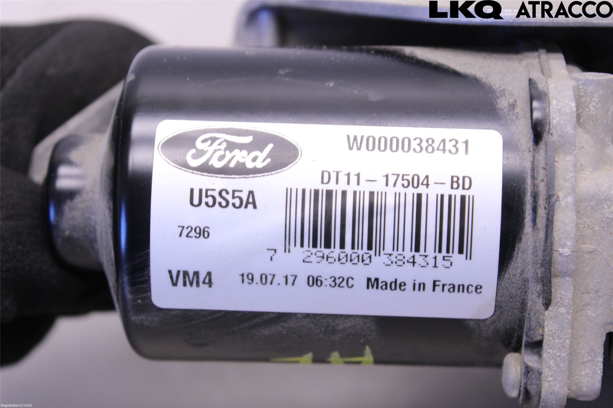 Ford TRANSIT/TOURNEO CONNECT 13-22 Torkarmotor Vindruta