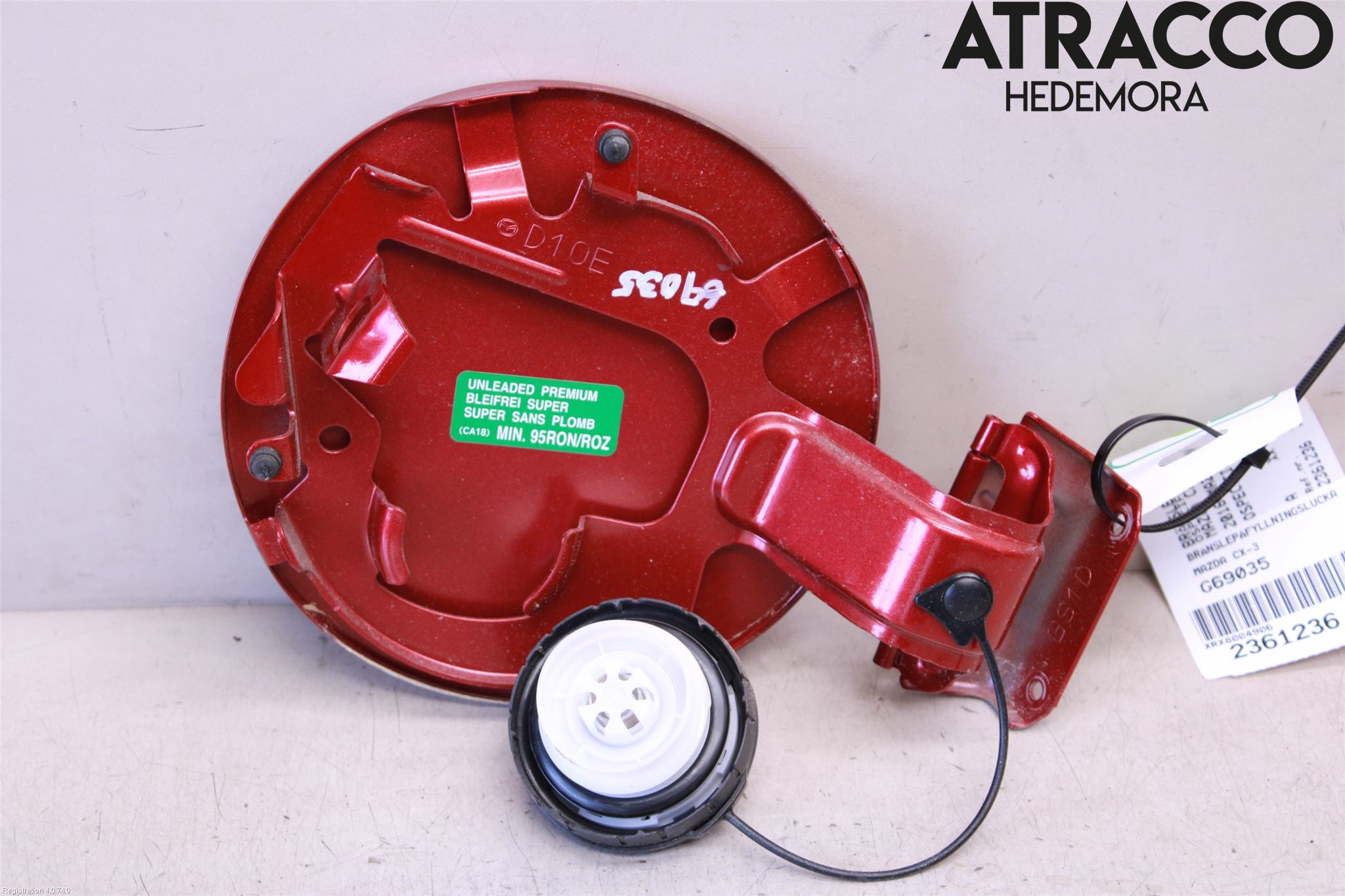 Mazda CX-3 Tanklucka