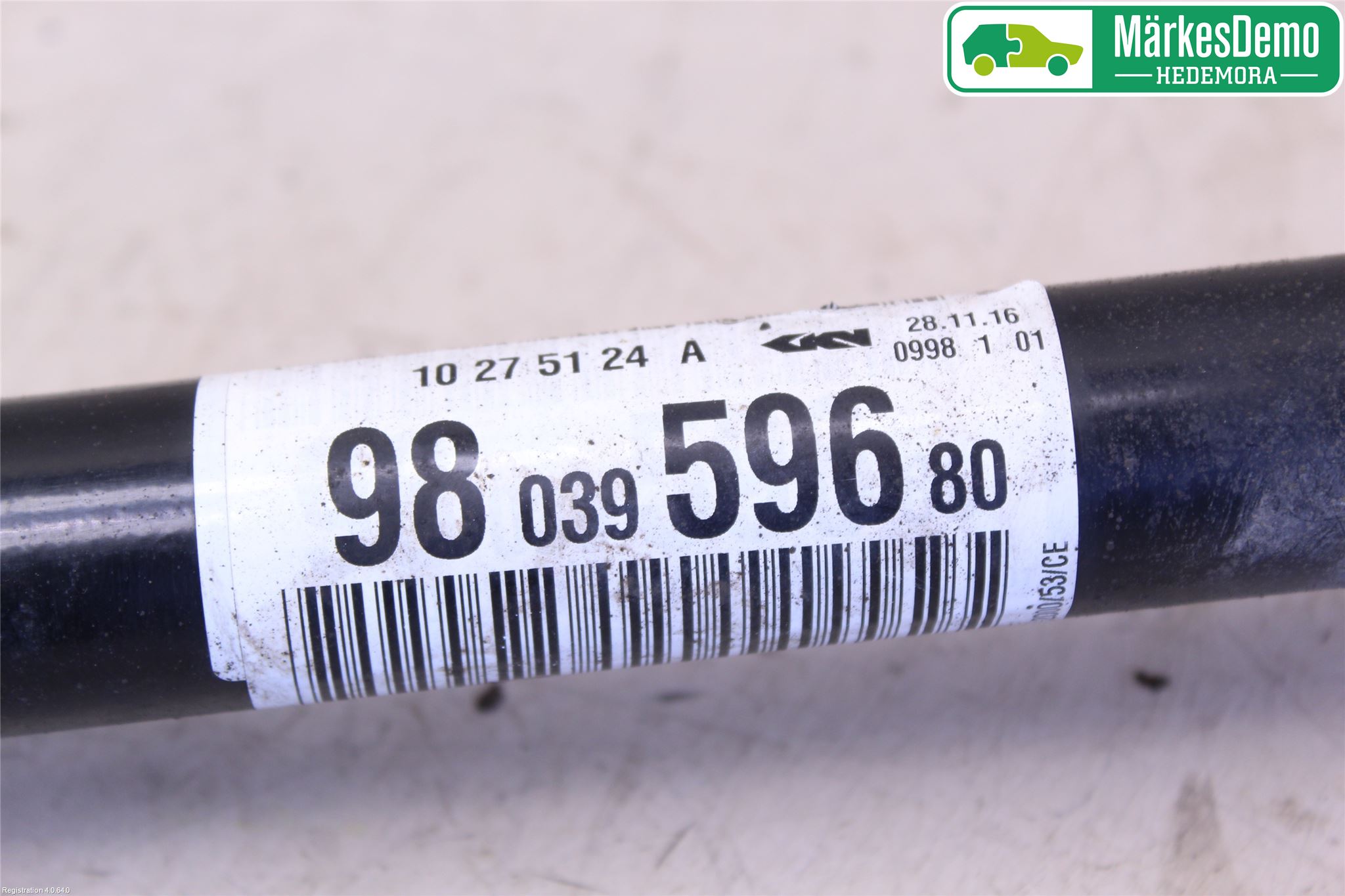 Peugeot PEUGOT 208 16-19 Drivaxel Fram Höger