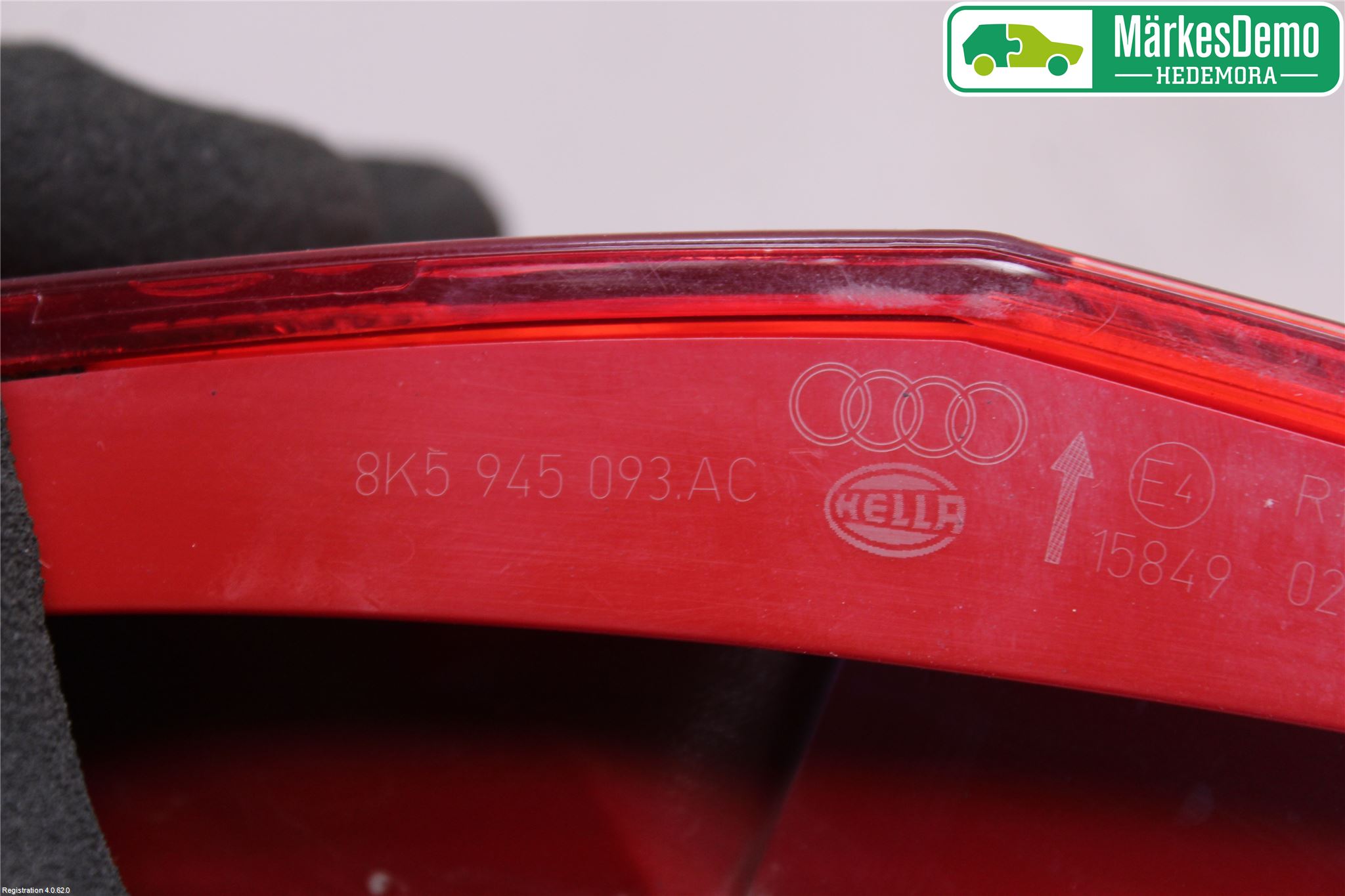 Audi A4 12-15 Bakljus Lucka Vä