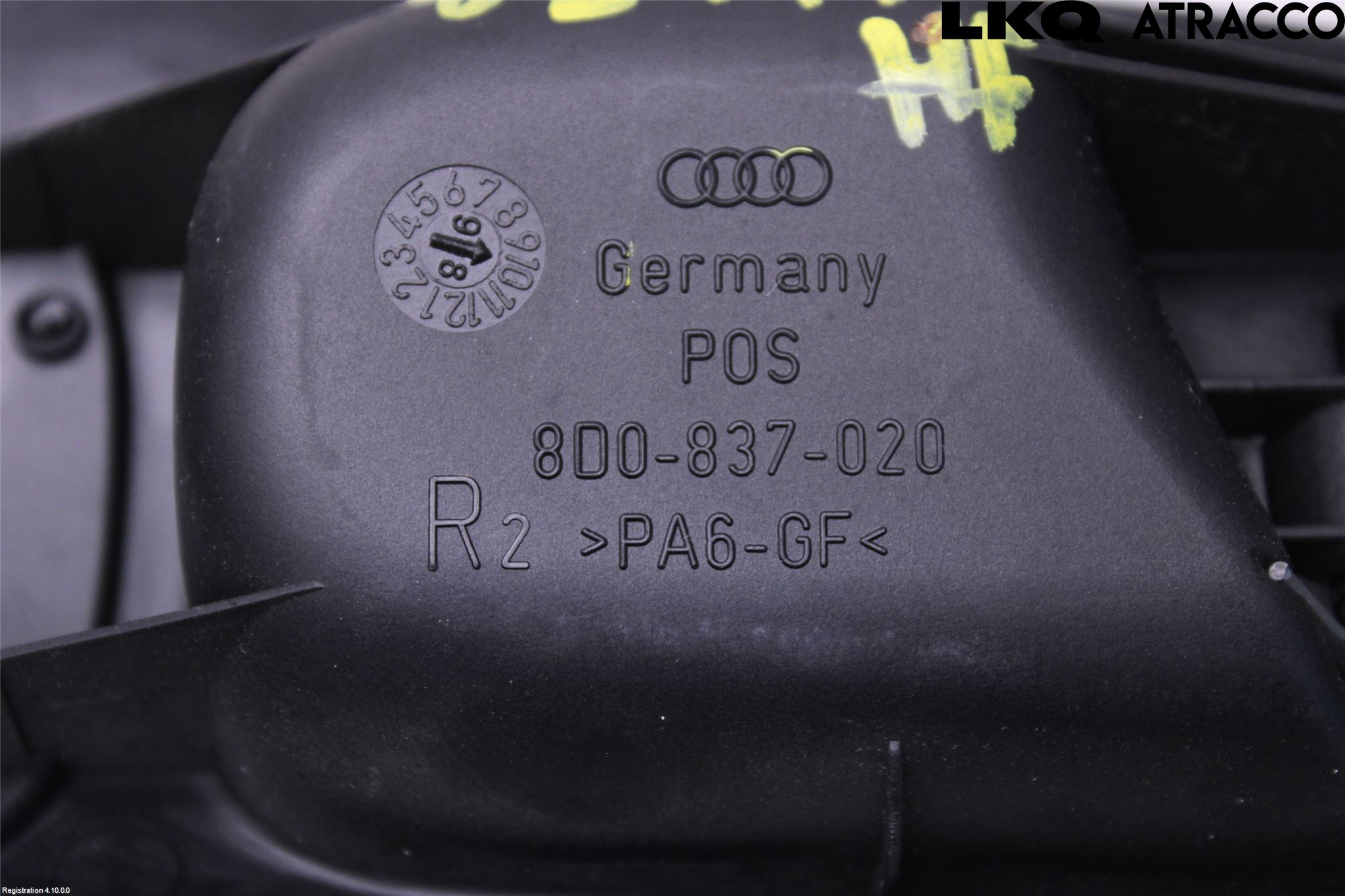 Audi A4/S4 94-99 Dörrhandtag Inre Hö