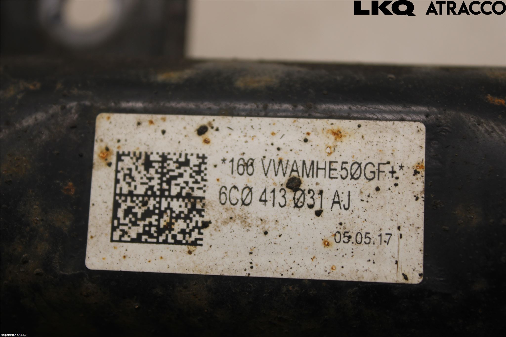 Volkswagen VW POLO 10-17 Fjäderben Fram Höger