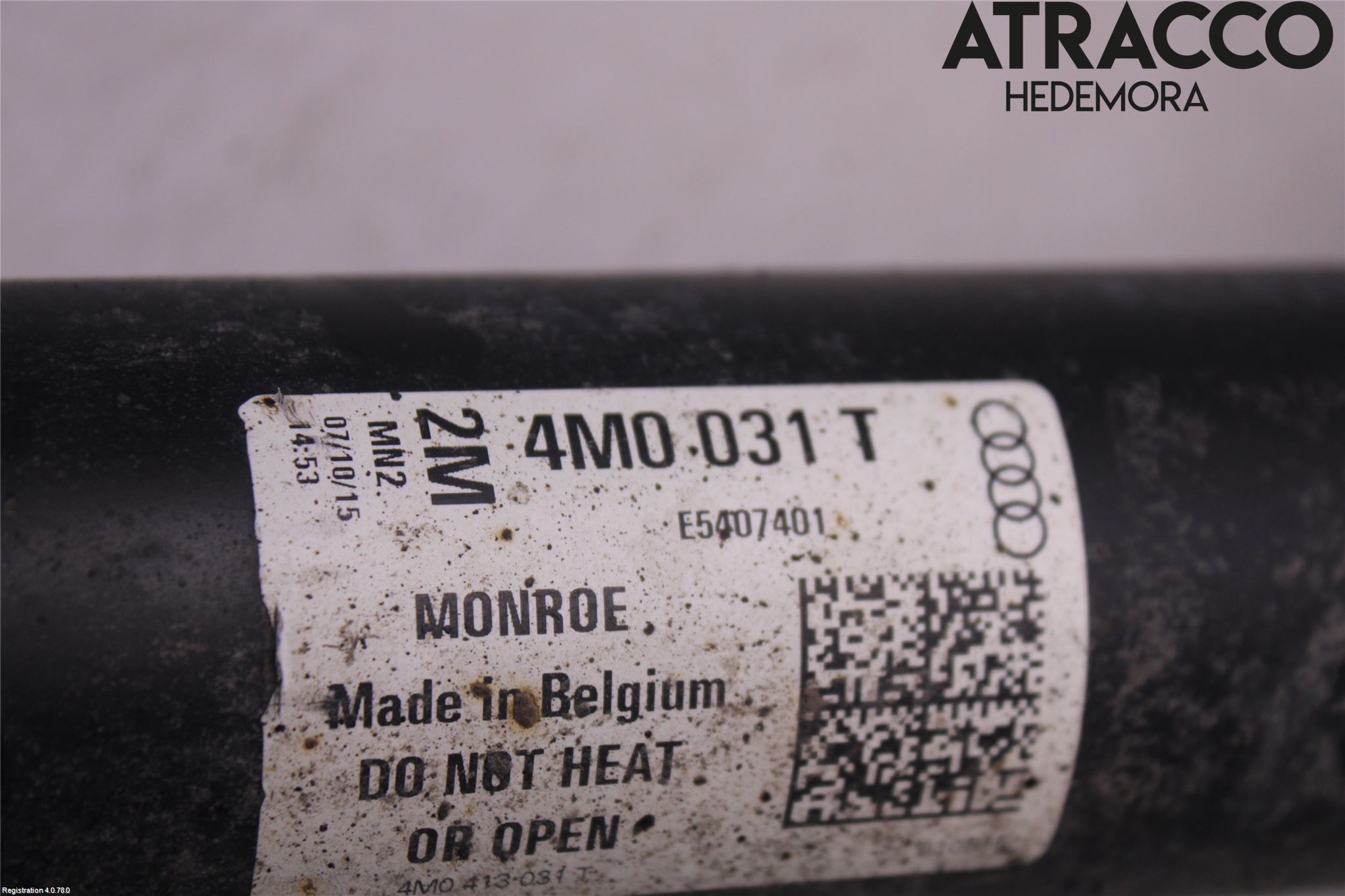 Audi Q7/SQ7 Fjäderben Fram Höger