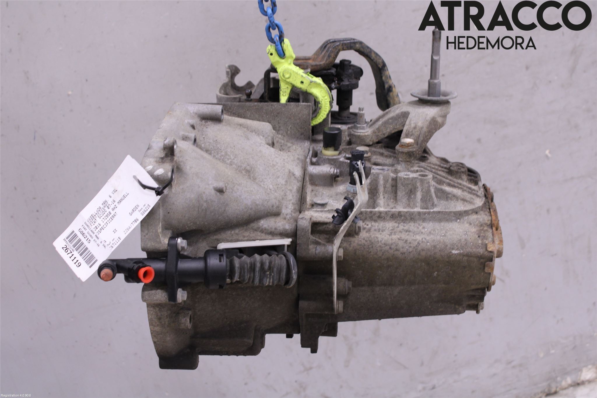 Fiat SCUDO 07-16 Växellåda Man 6 Vxl