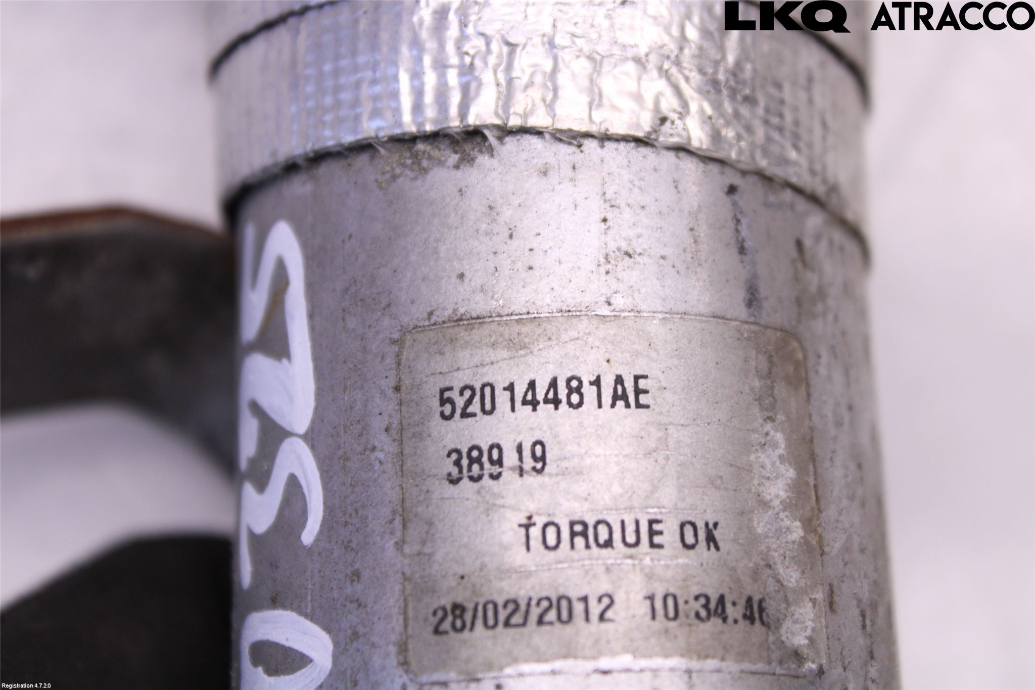 Jeep GRAND CHEROKEE 10-20 Laddluft-Intercoolerrör