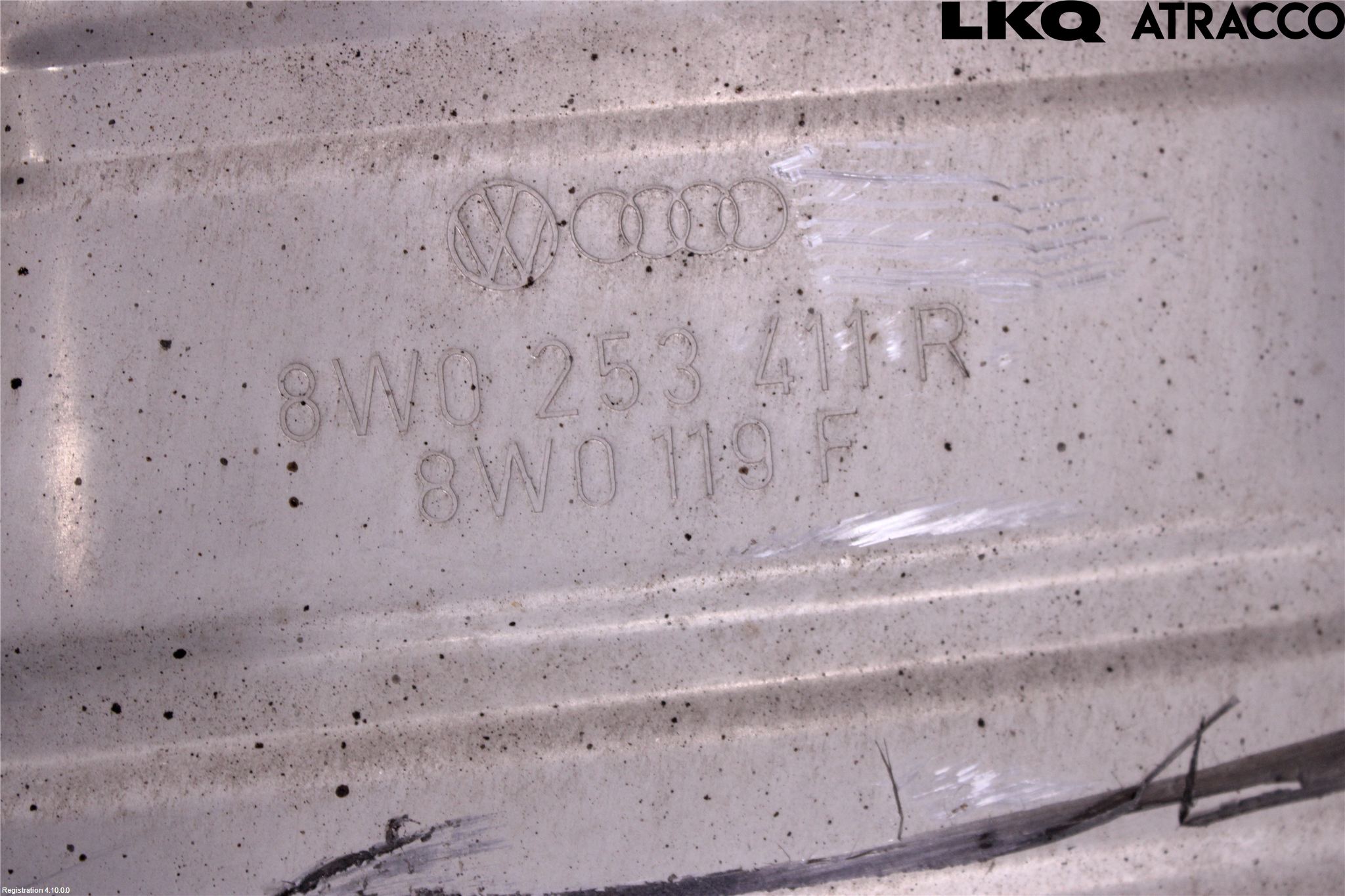 Audi A4/S4 B9 20- Avgasrör Främre-Mitt-Bak