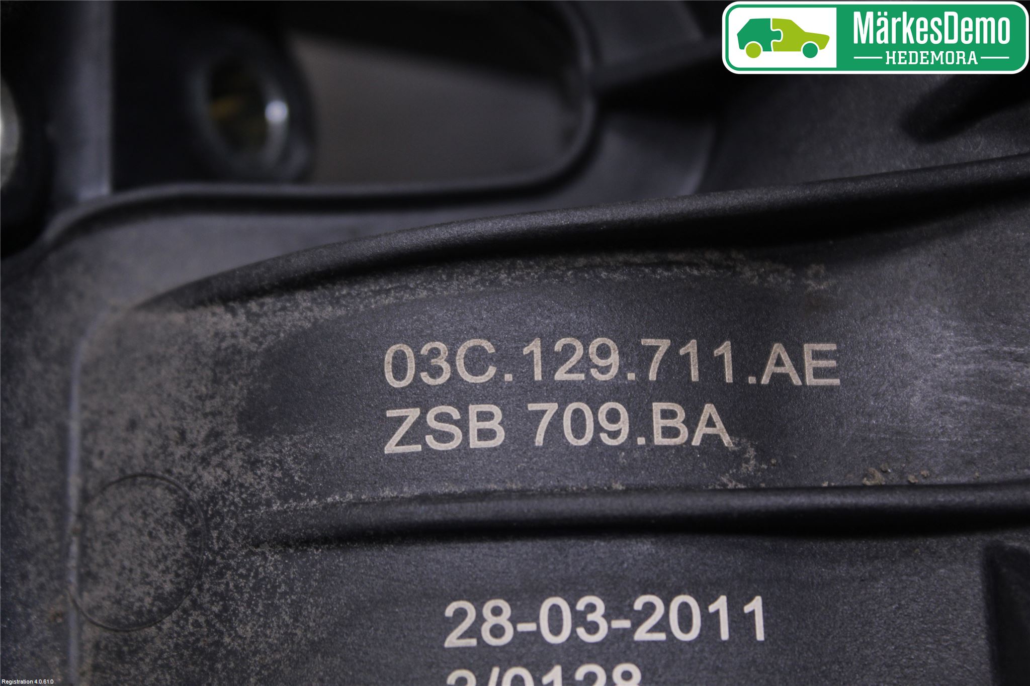 Skoda FABIA 07-14 Grenrör Insug