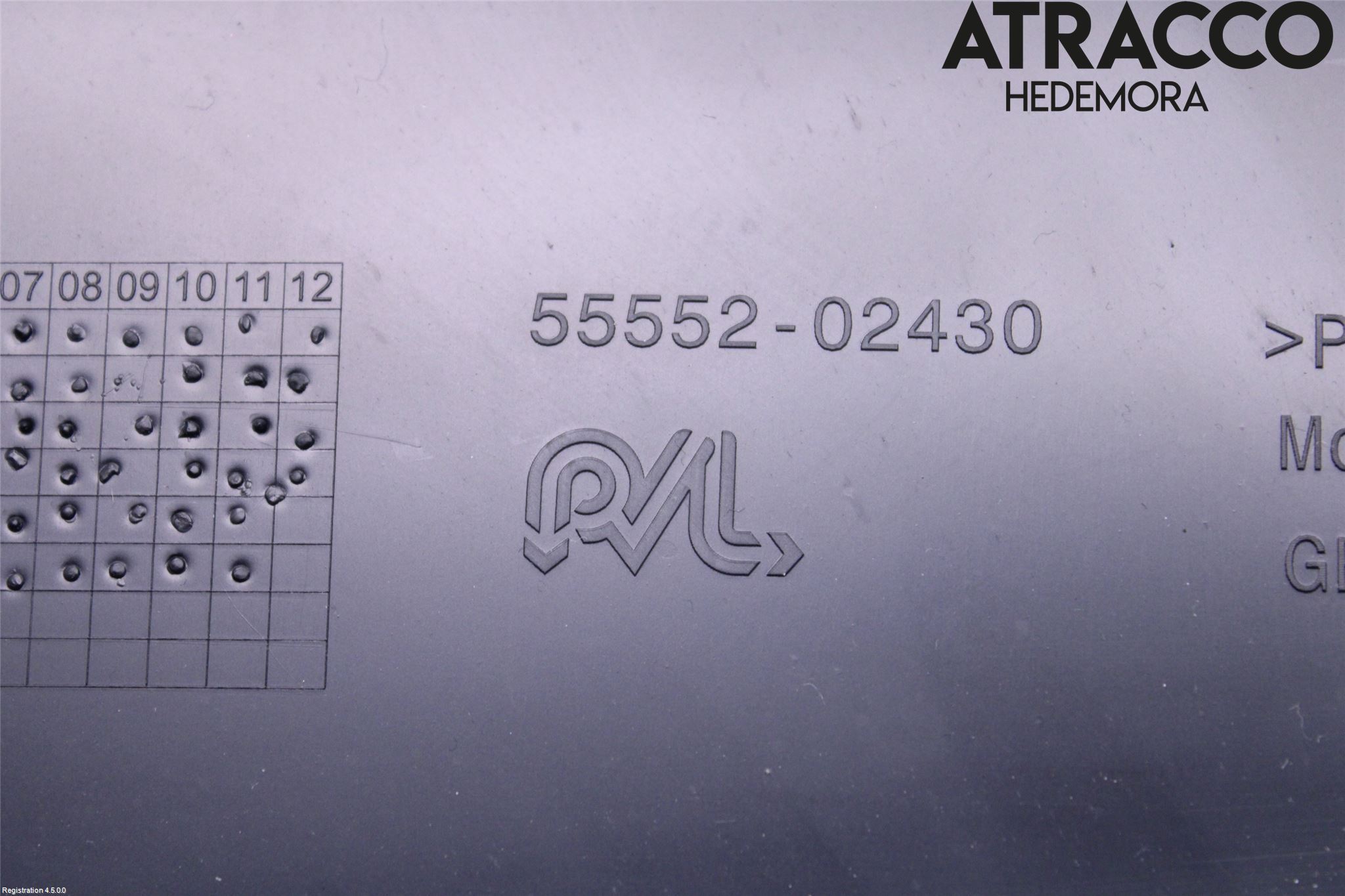 Toyota COROLLA 19- Handskfacklucka