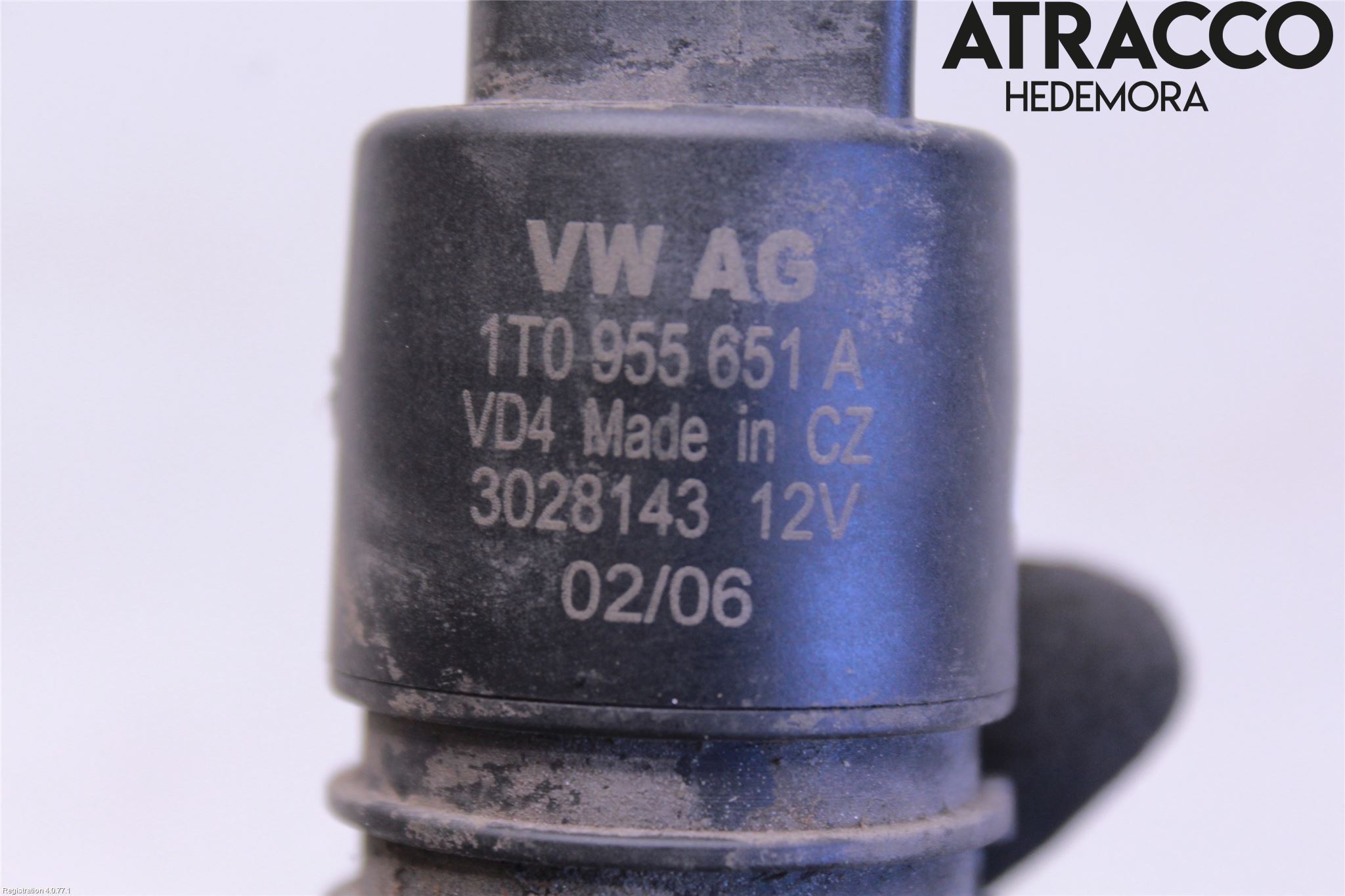 Audi A4/S4 05-07 Spolarpump Vindruta