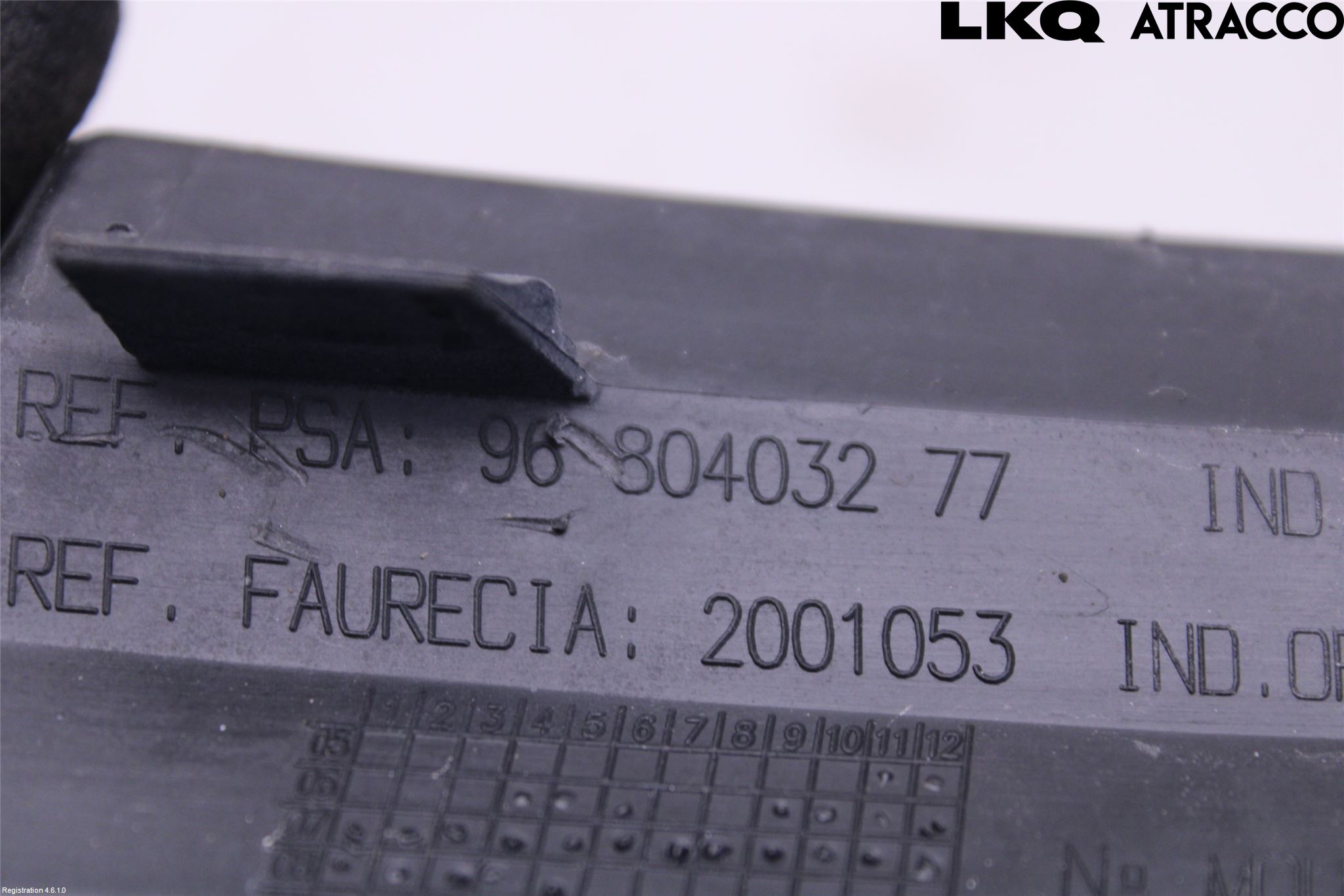 Citroen C4 PICASSO 06-13 Grilldel Höger