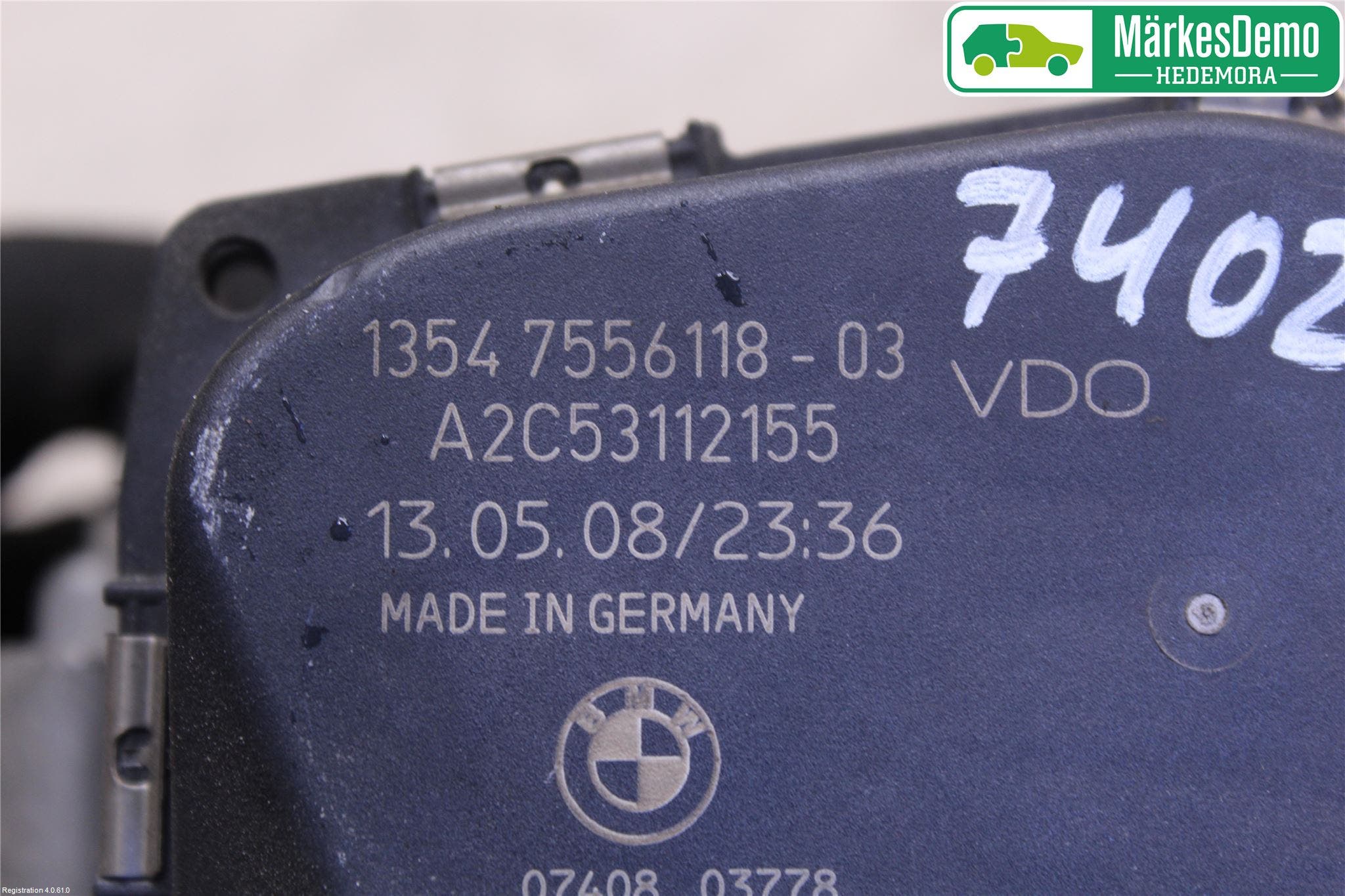 BMW 5 E60/61 Sed/Tou 02-10 Injspjällhus