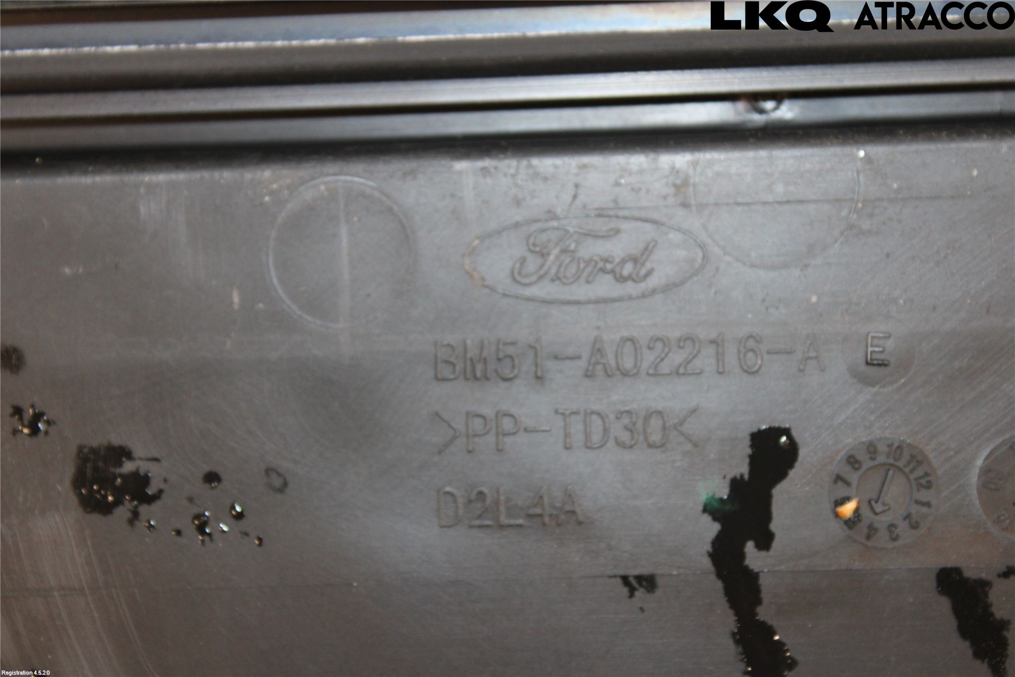 Ford FOCUS 11-14 Torpedplåt-Torpedplast