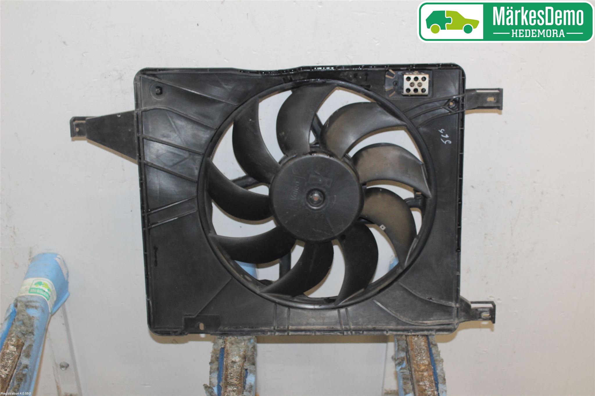 Nissan QASHQAI 10-14 Kylfläkt El