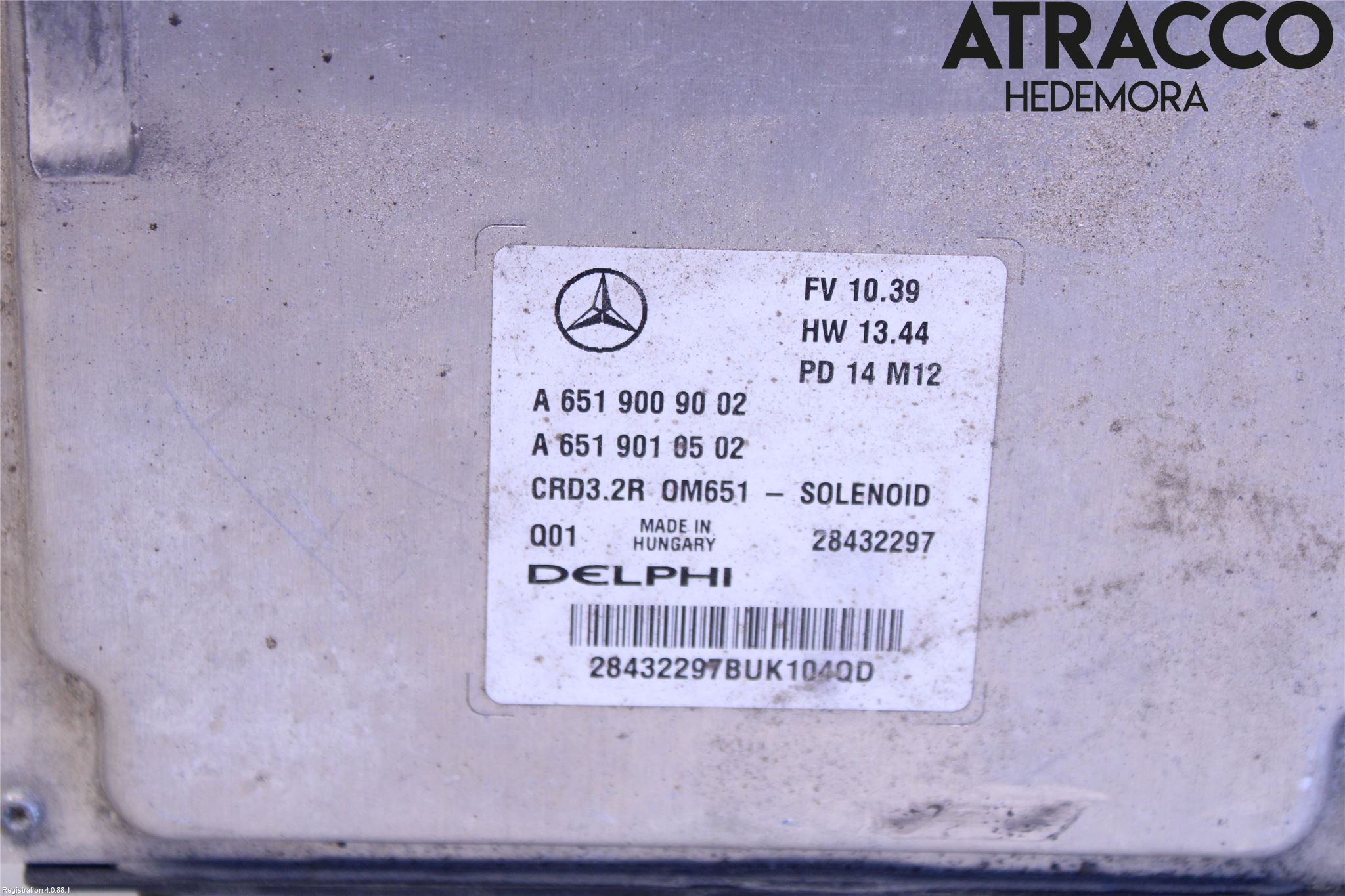 Mercedes-Benz MB E-KLASS (W212) 09-16 Styrenhet Inspump Diesel