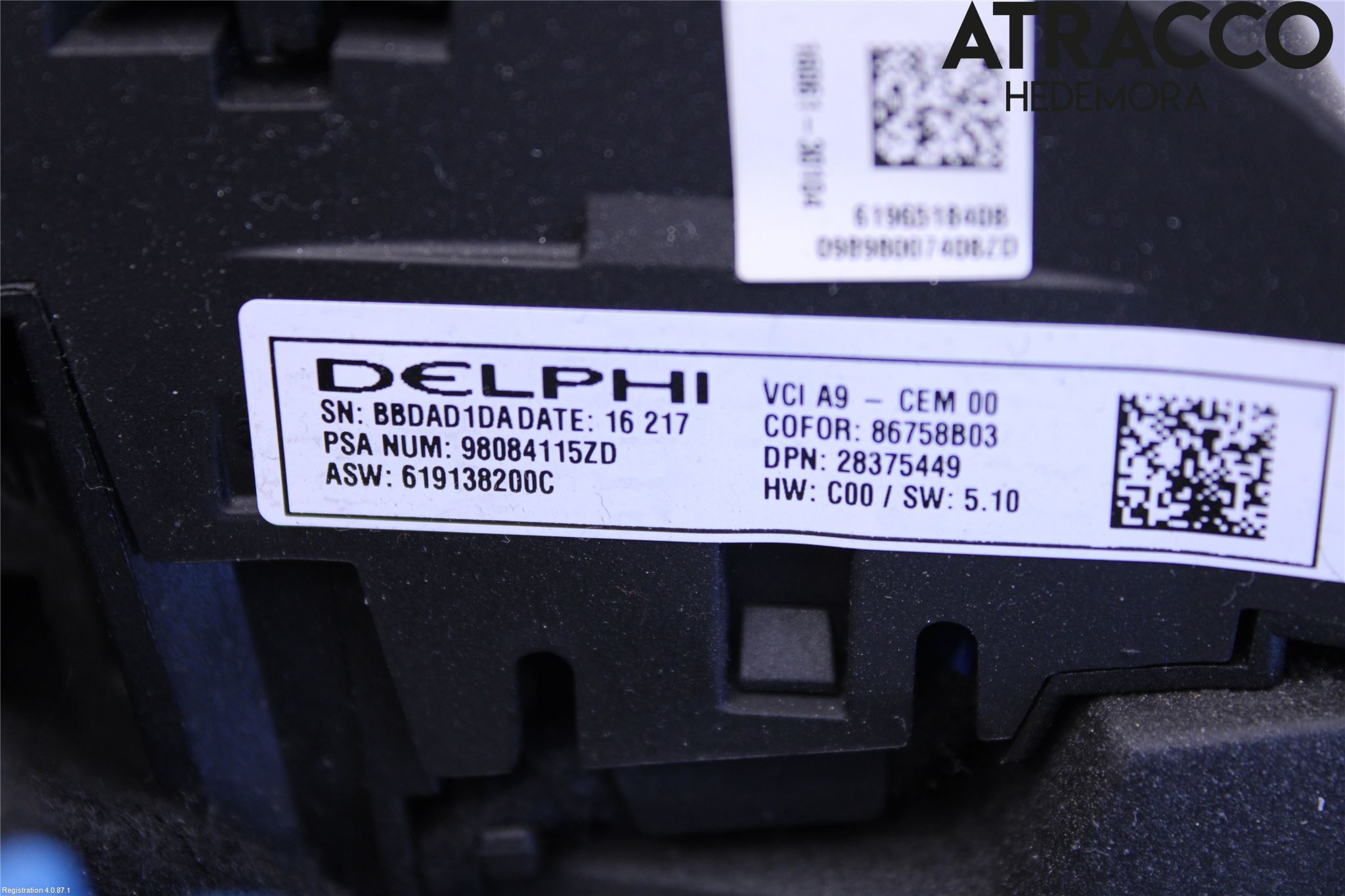 Peugeot 2008 13-20 Ratt