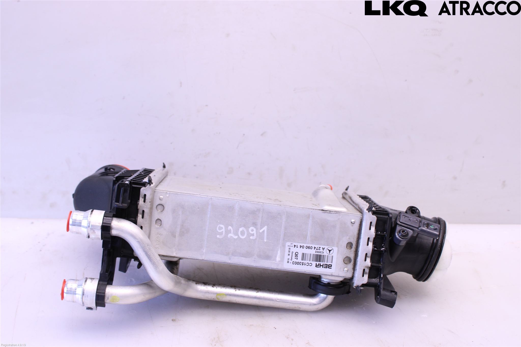 Mercedes-Benz MB C-KLASS (W205) 14-21 Laddluft-Intercooler Kyl