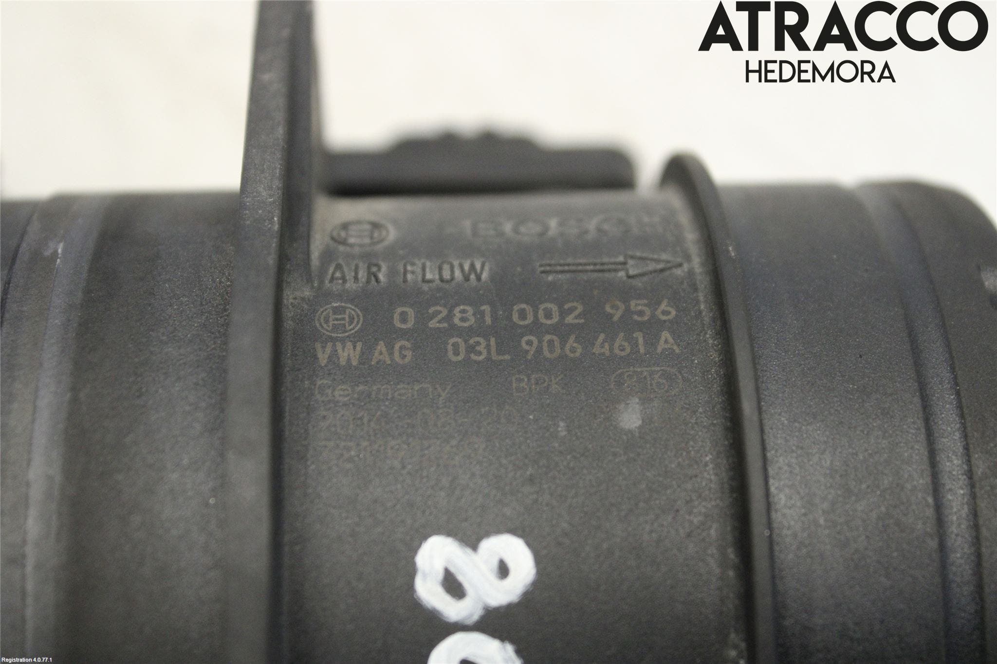 Volkswagen VW SHARAN 11- Injluftmassamätare