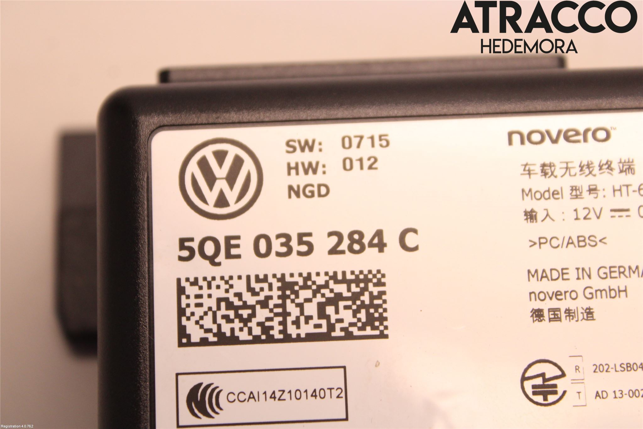 Volkswagen VW PASSAT 15-19 Styrenhet Övrigt