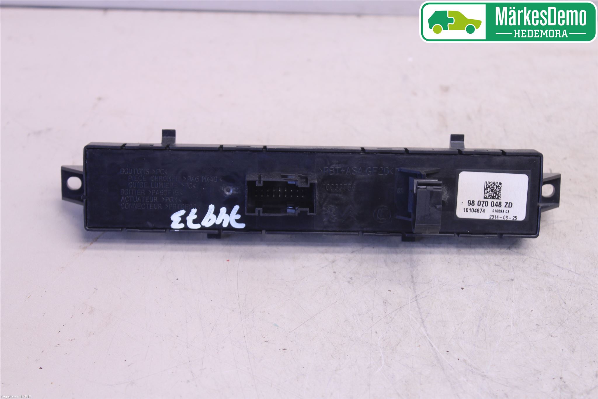 Peugeot 3008 09-16 Strömställare Multifunktion