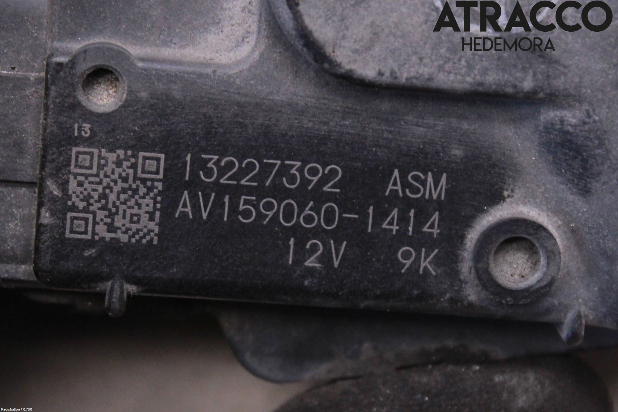 Opel INSIGNIA 09-16 Torkarmotor Vindruta