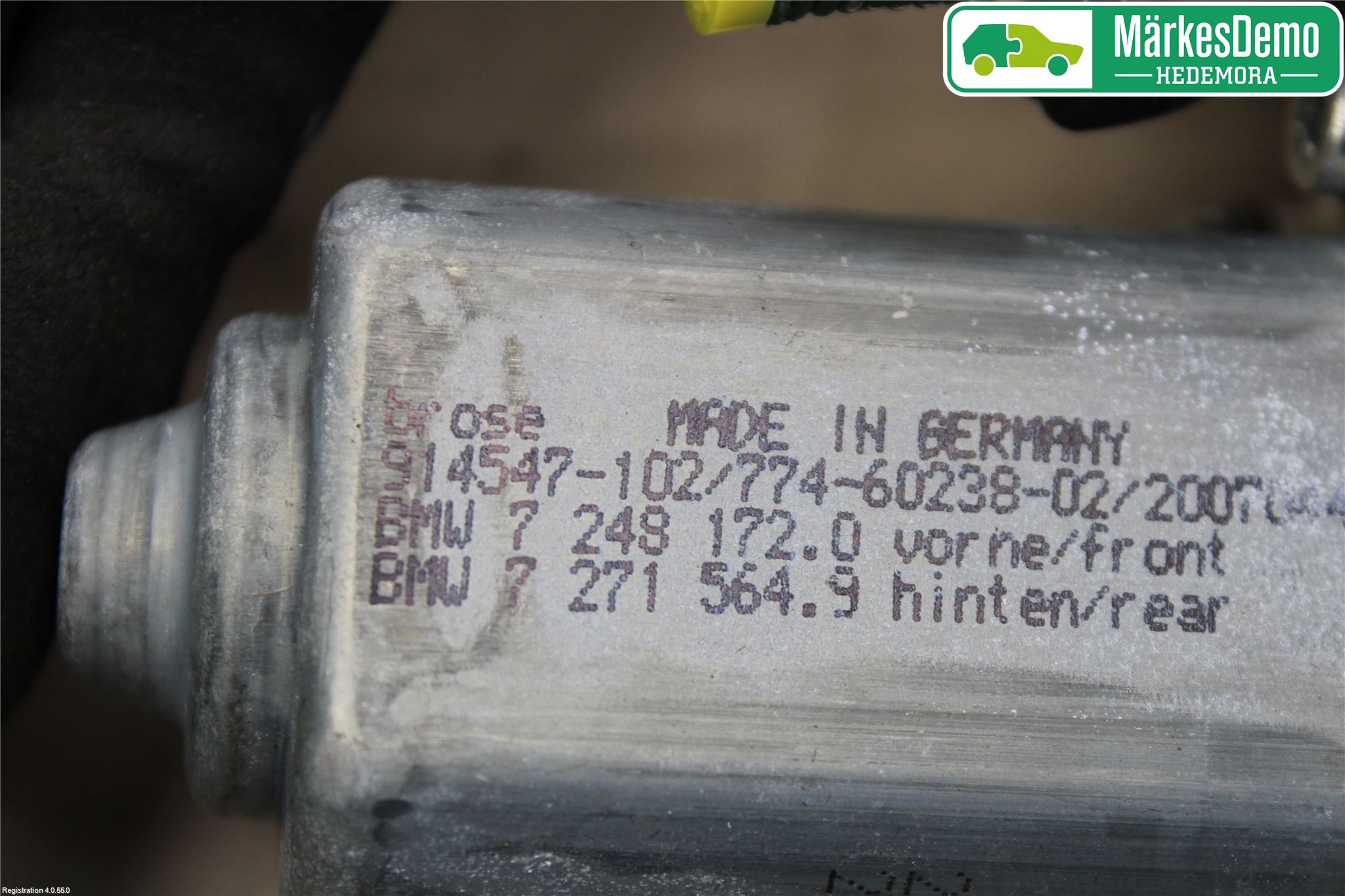 BMW 5 F10/F11/F18 09-17 Fönsterhiss El Kompl