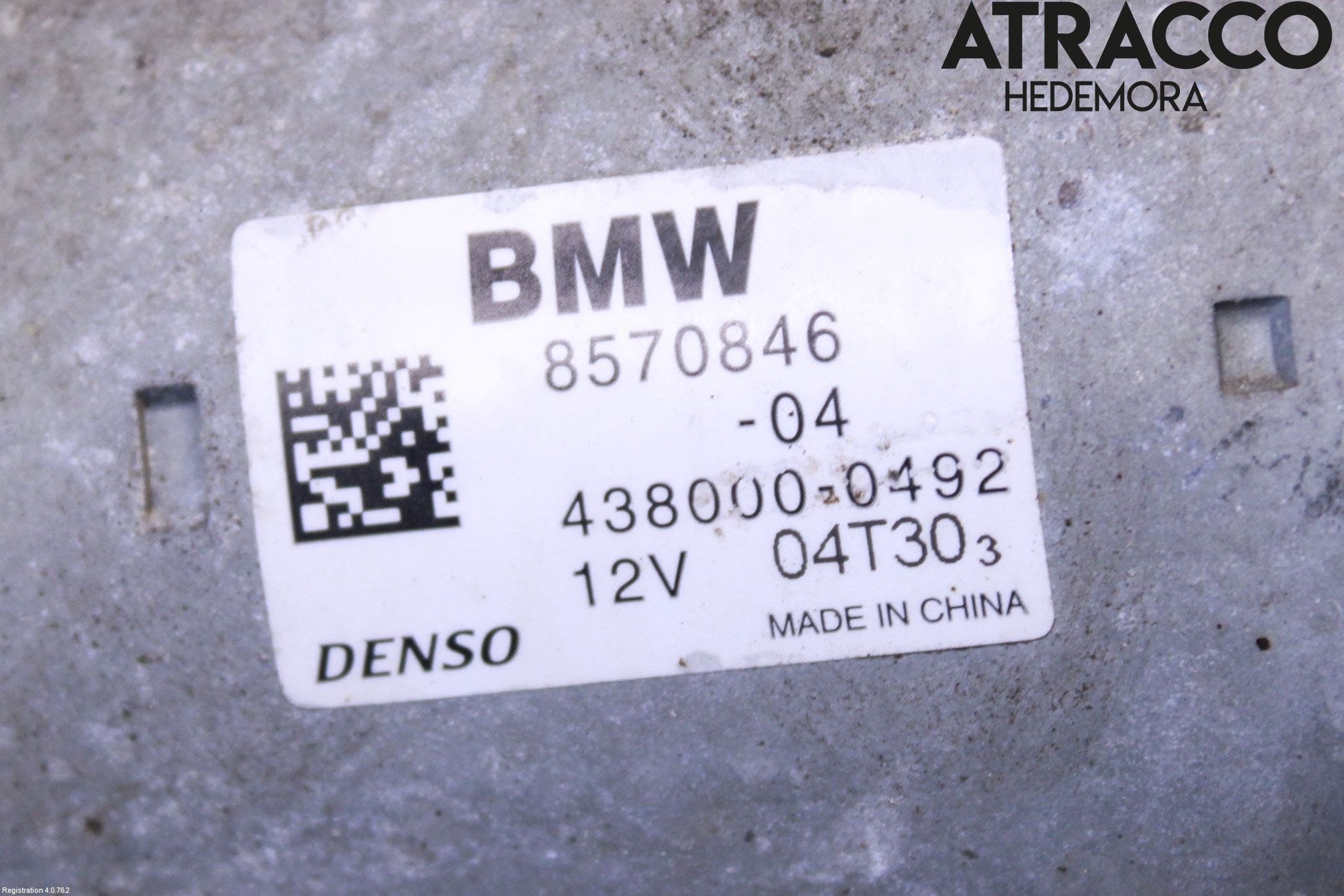 BMW 3 F30/F31/F80 12-19 Startmotor Diesel