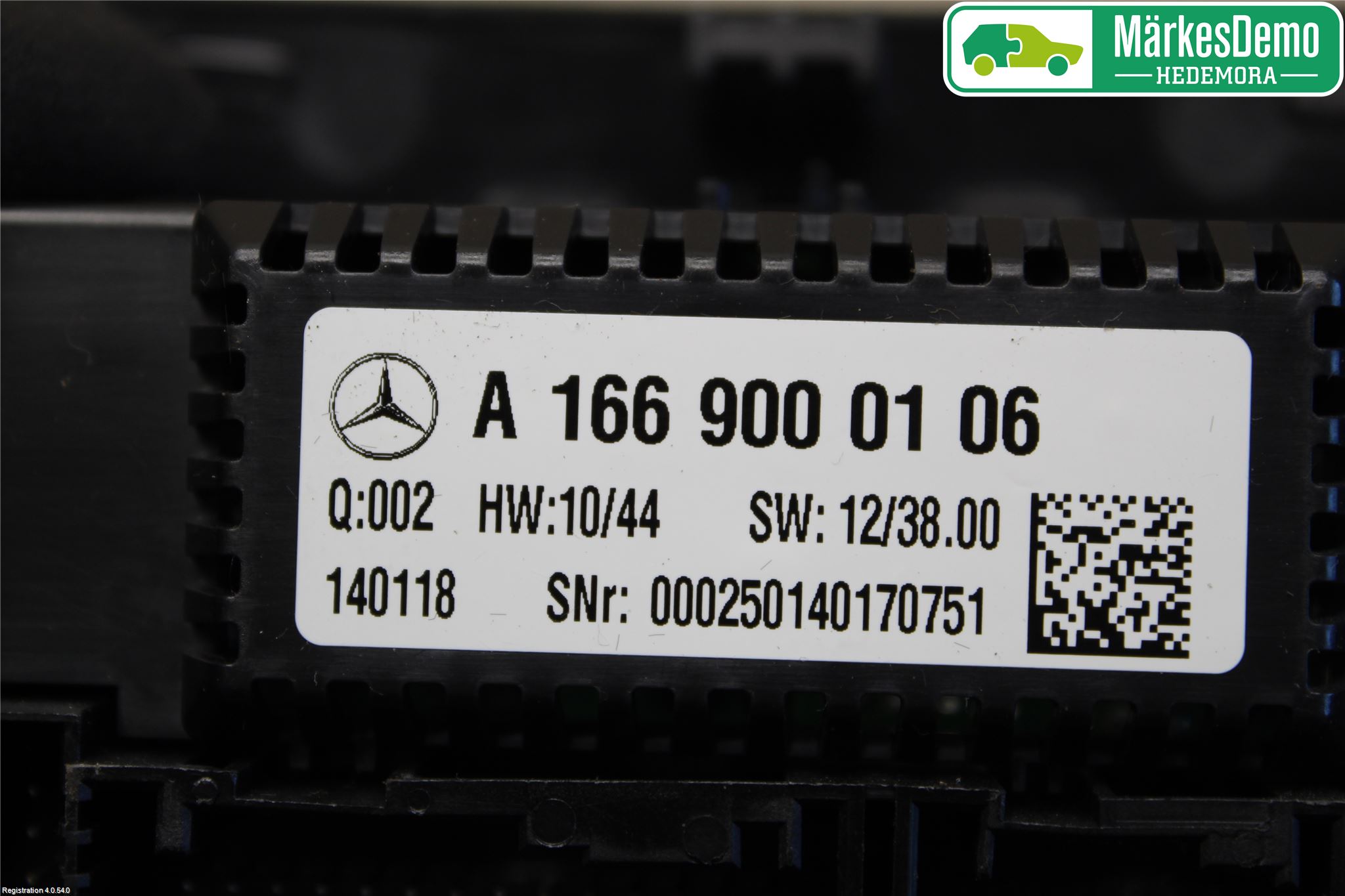 Mercedes-Benz MB GL/GLS-KLASS (X166) 12-19 Ac Styrenhet Ac Manöveren
