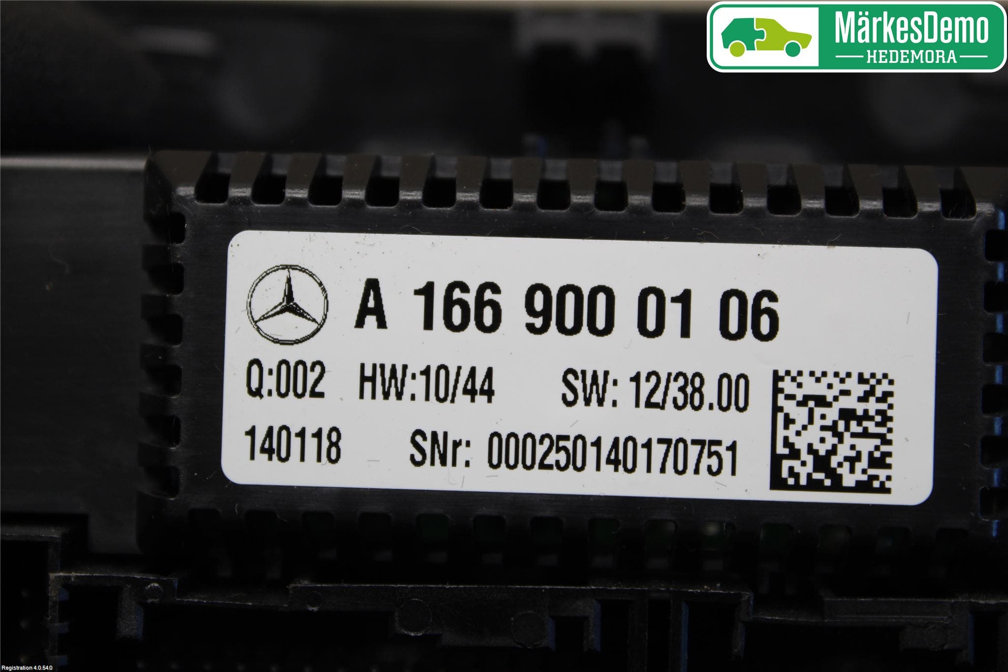 Mercedes-Benz MB GL/GLS-KLASS (X166) 12-19 Ac Styrenhet Ac Manöveren