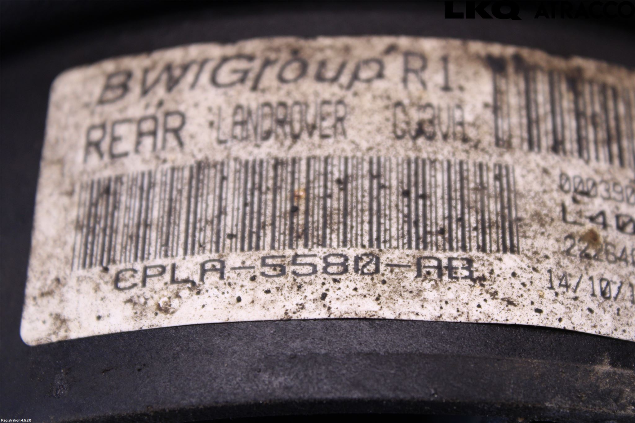 Landrover RANGE ROVER (L405) 13-21 Nivå-Luftfjädring Bälg