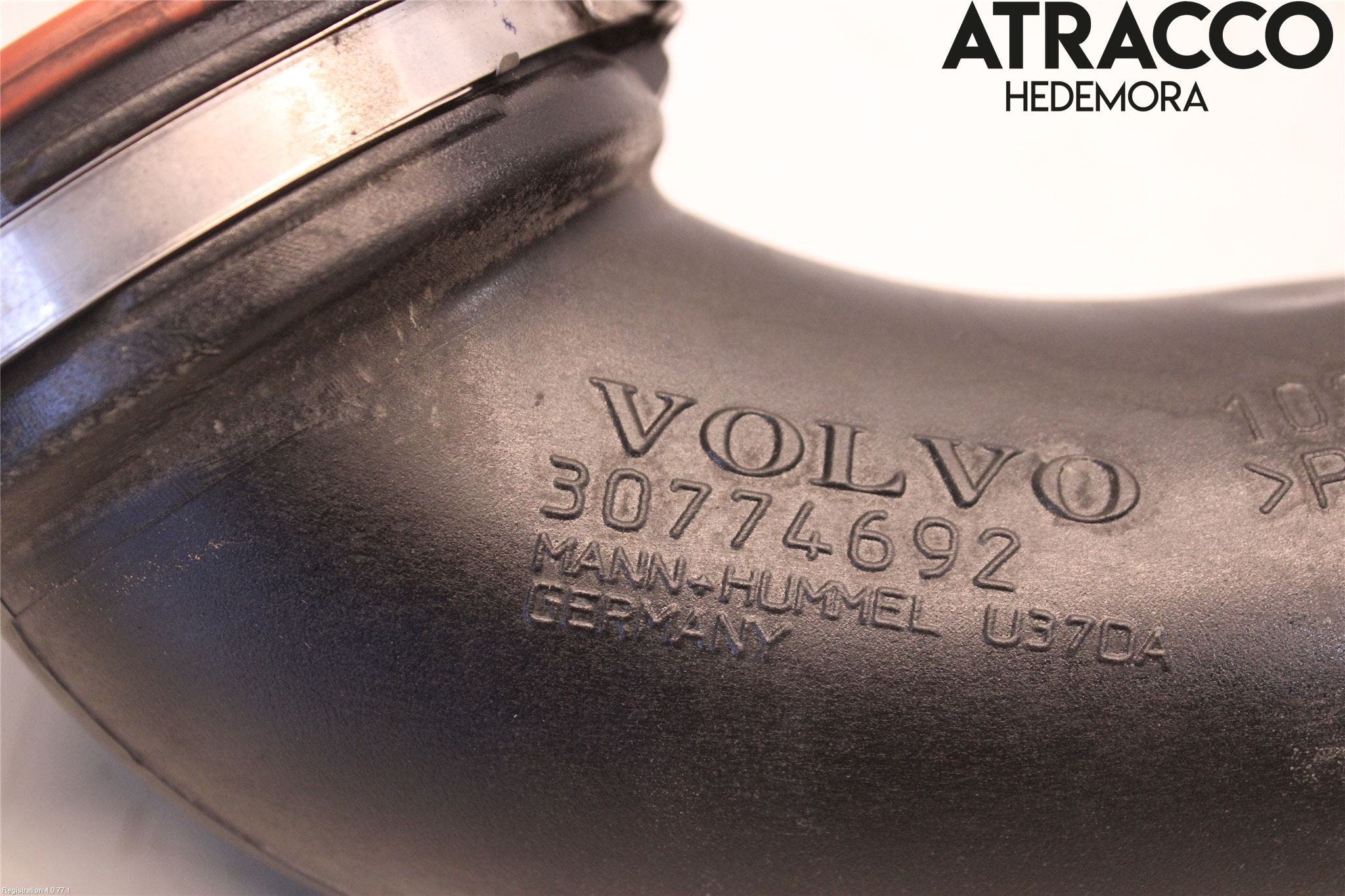 Volvo XC60 09-13 Laddluft-Intercoolerrör